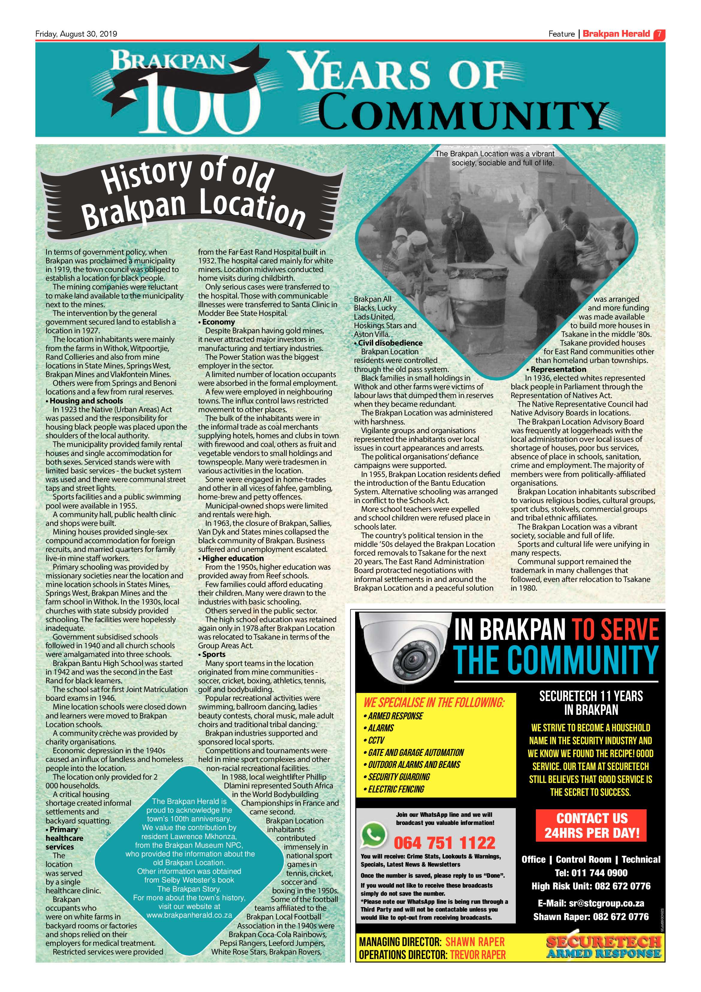 Brakpan Herald 30 August 2019 page 7