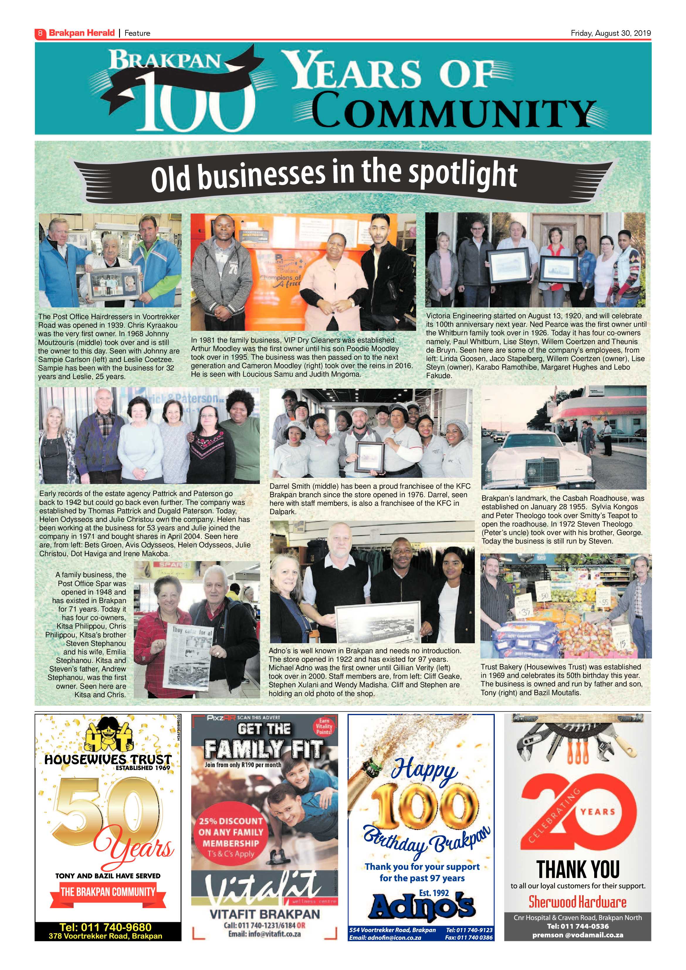 Brakpan Herald 30 August 2019 page 8