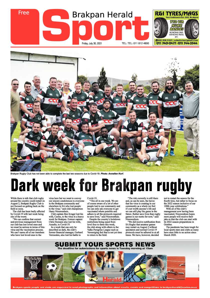 Brakpan Herald 30 July 2021 page 12