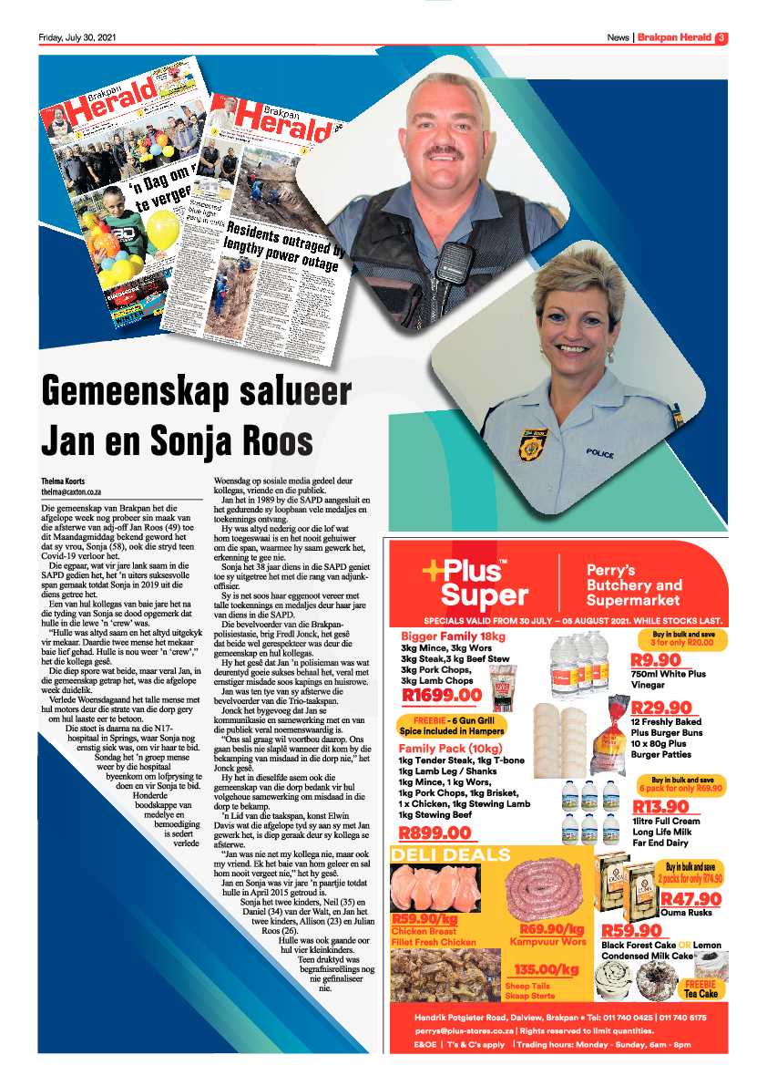 Brakpan Herald 30 July 2021 page 3