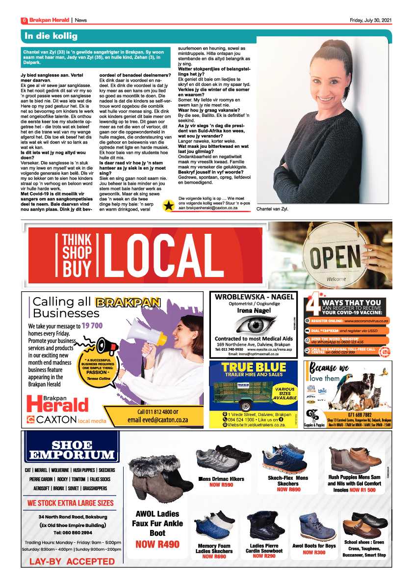Brakpan Herald 30 July 2021 page 6