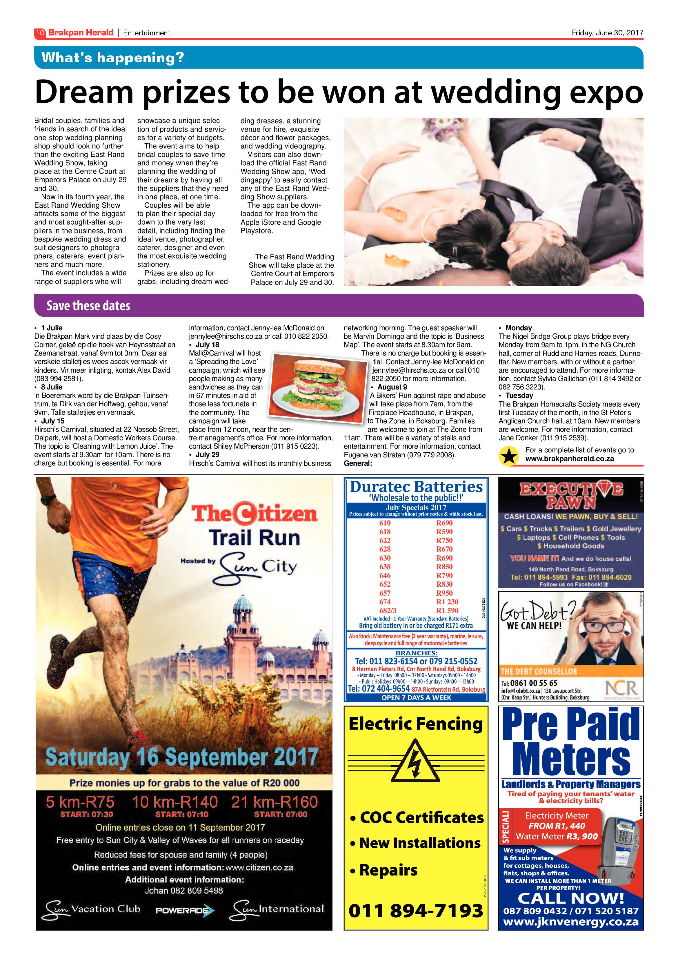 Brakpan Herald 30 June 2017 page 12