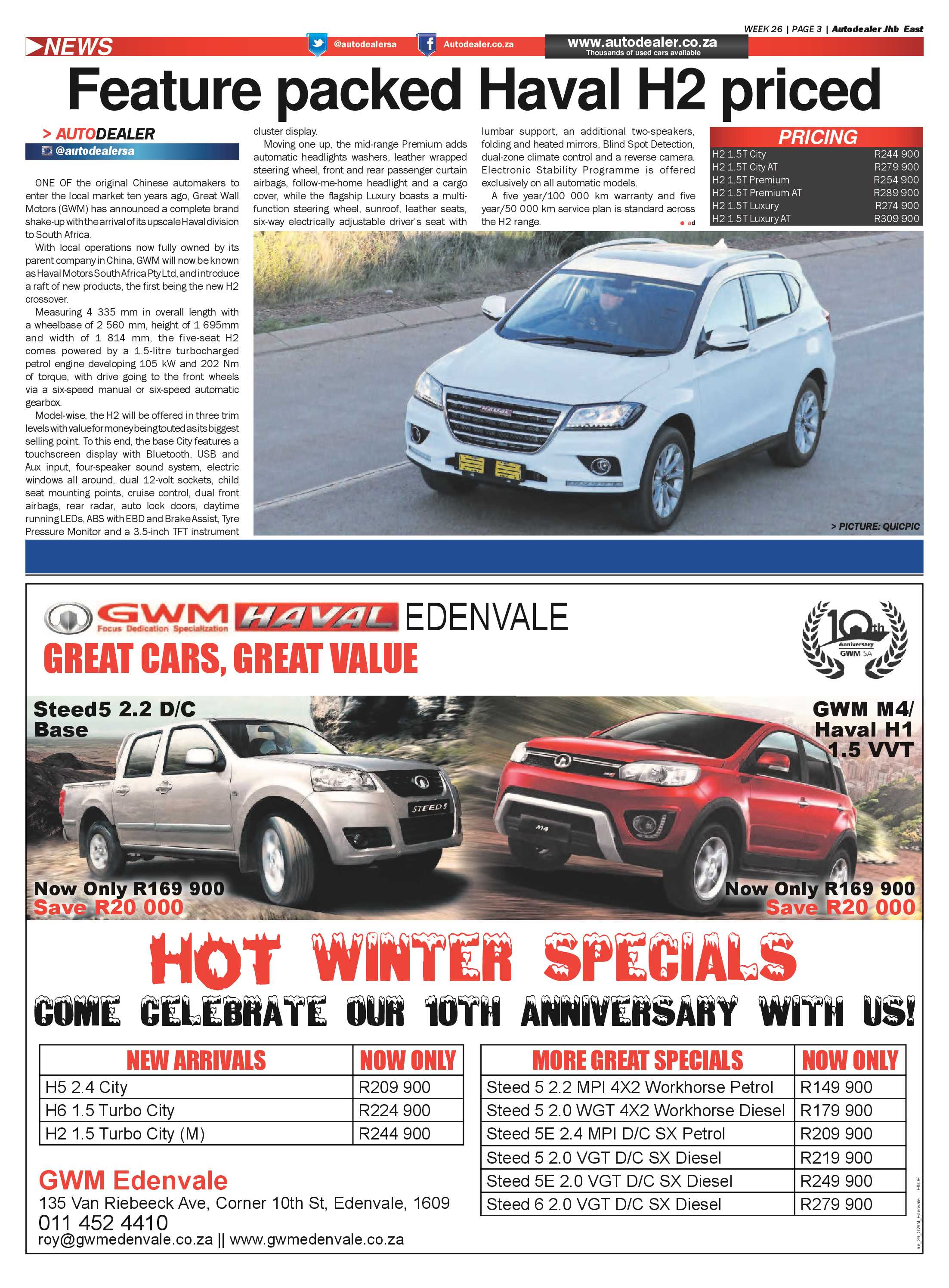 Brakpan Herald 30 June 2017 page 27