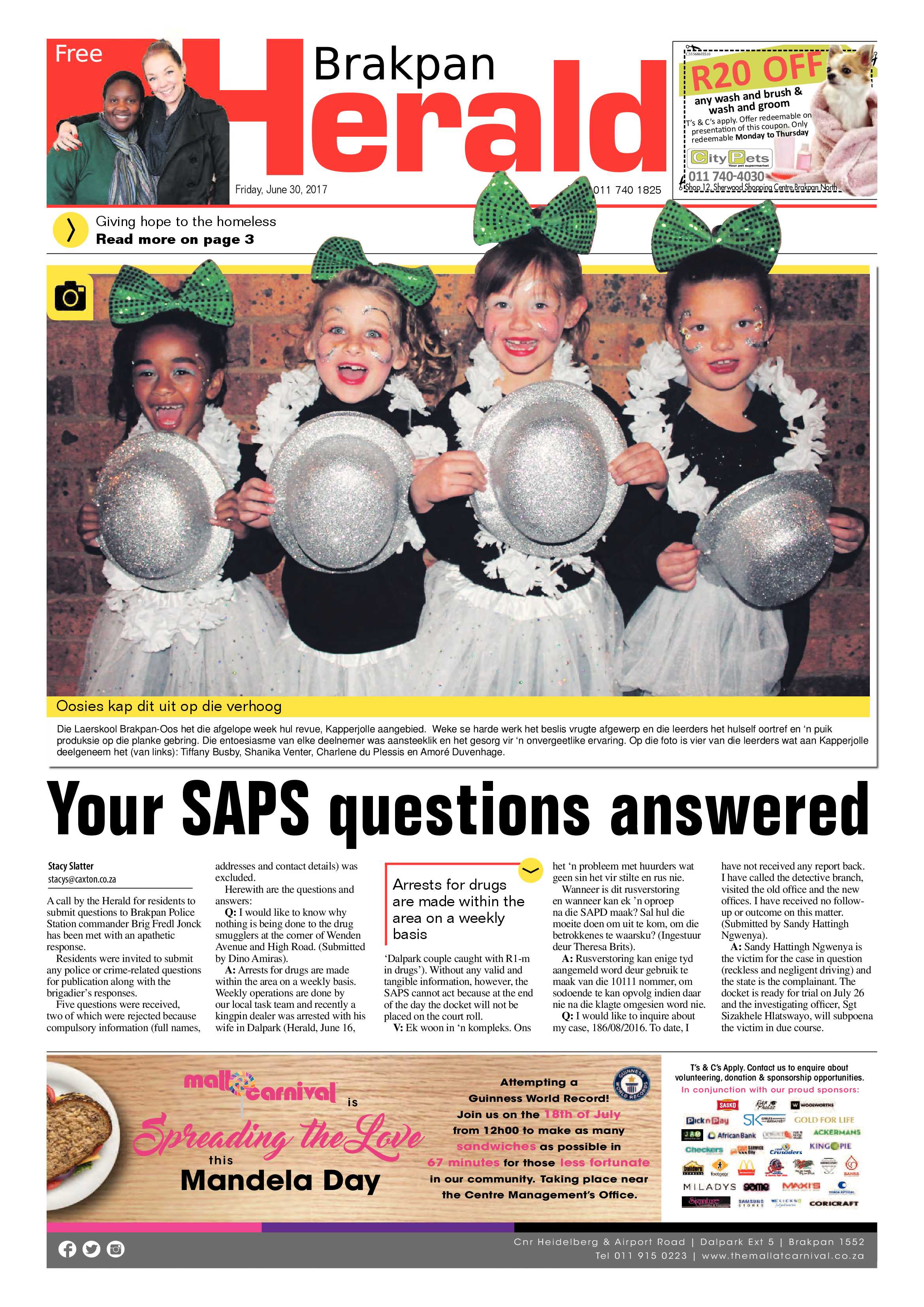 Brakpan Herald 30 June 2017 page 3
