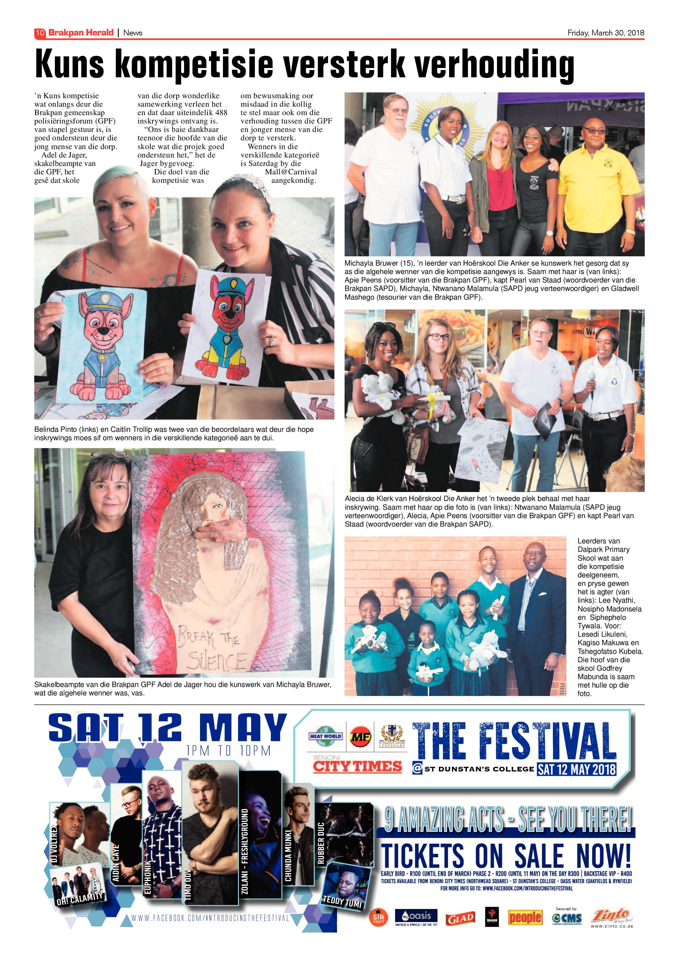 Brakpan Herald 30 March 2018 page 10