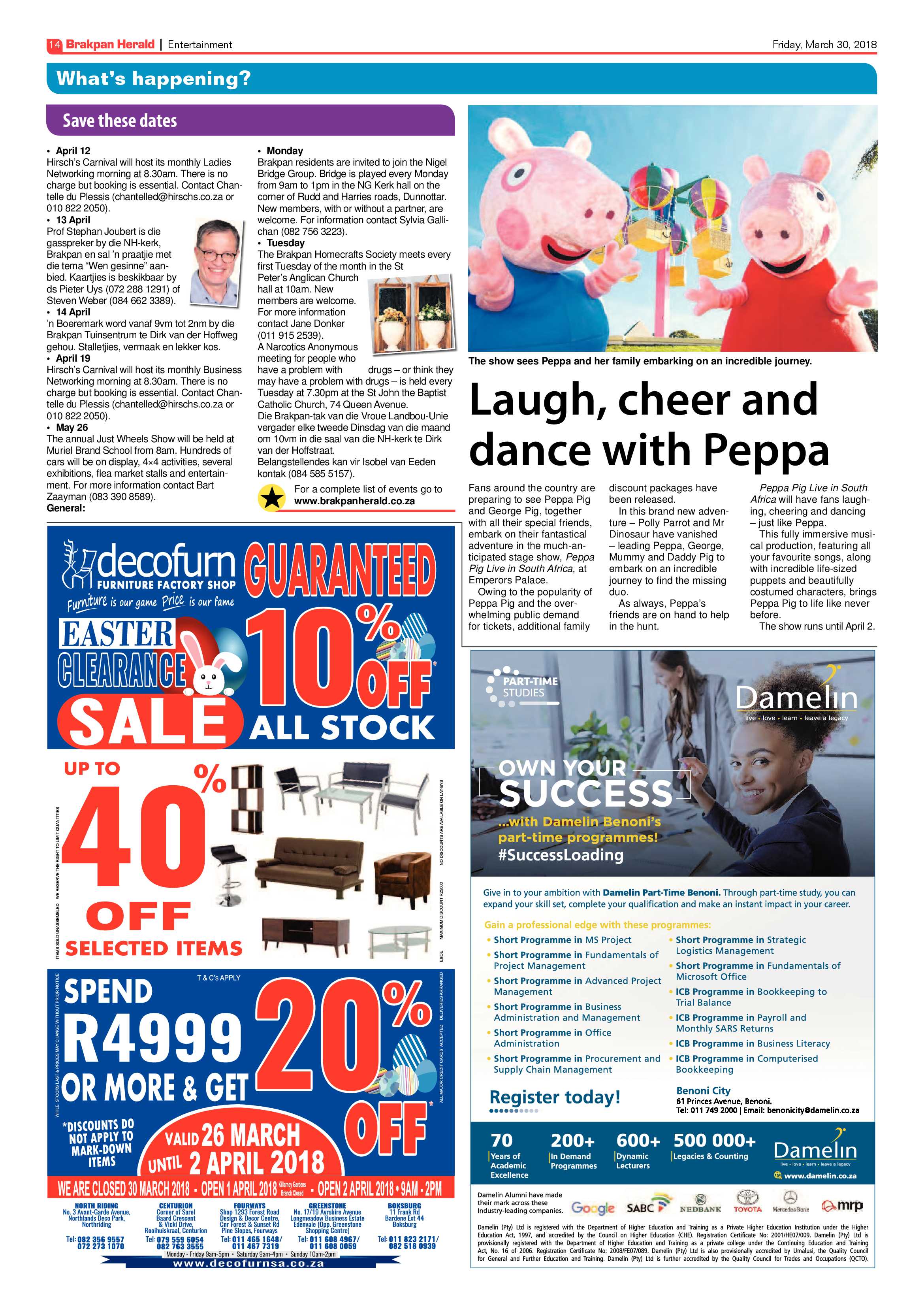 Brakpan Herald 30 March 2018 page 14