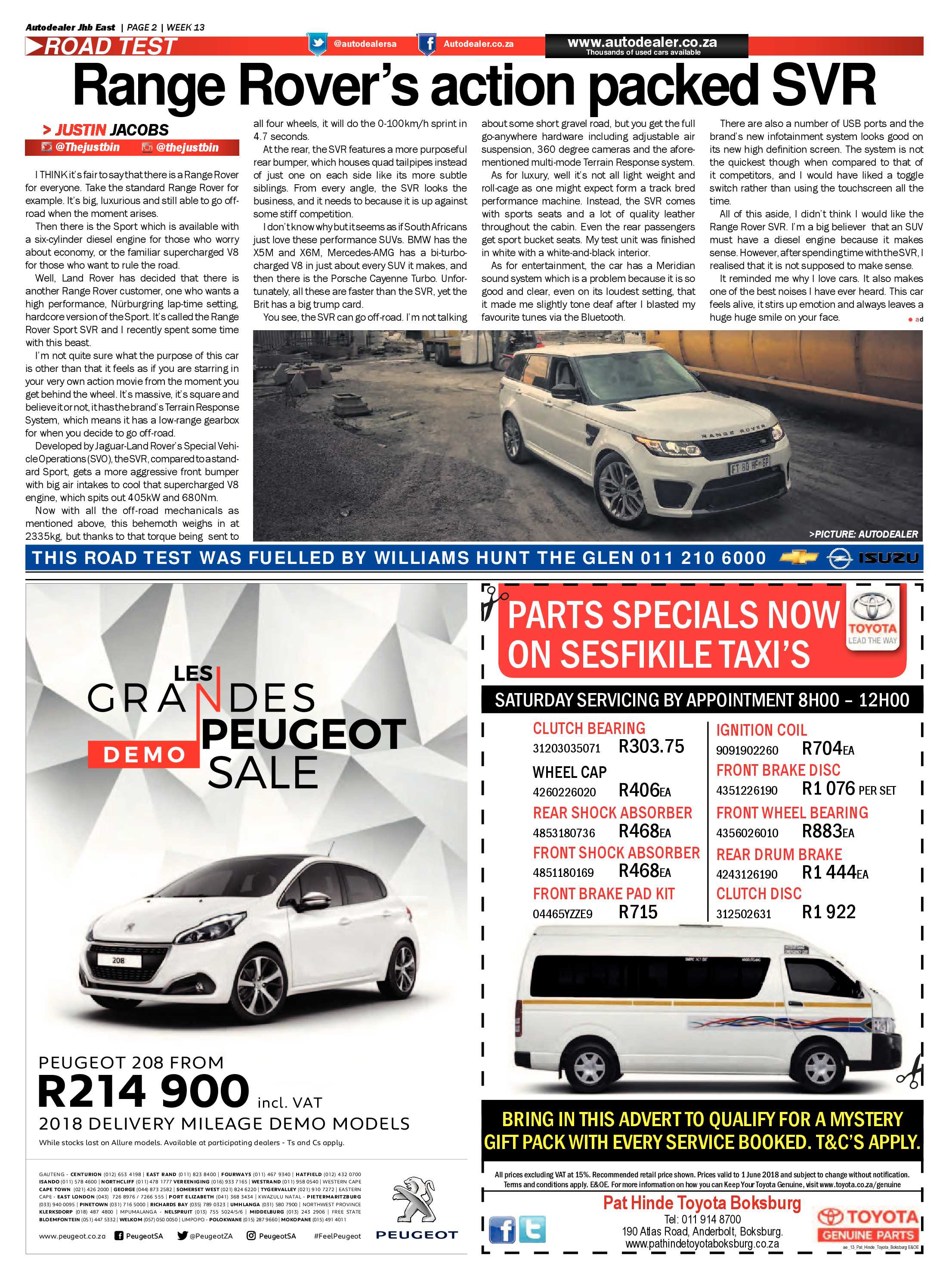 Brakpan Herald 30 March 2018 page 22