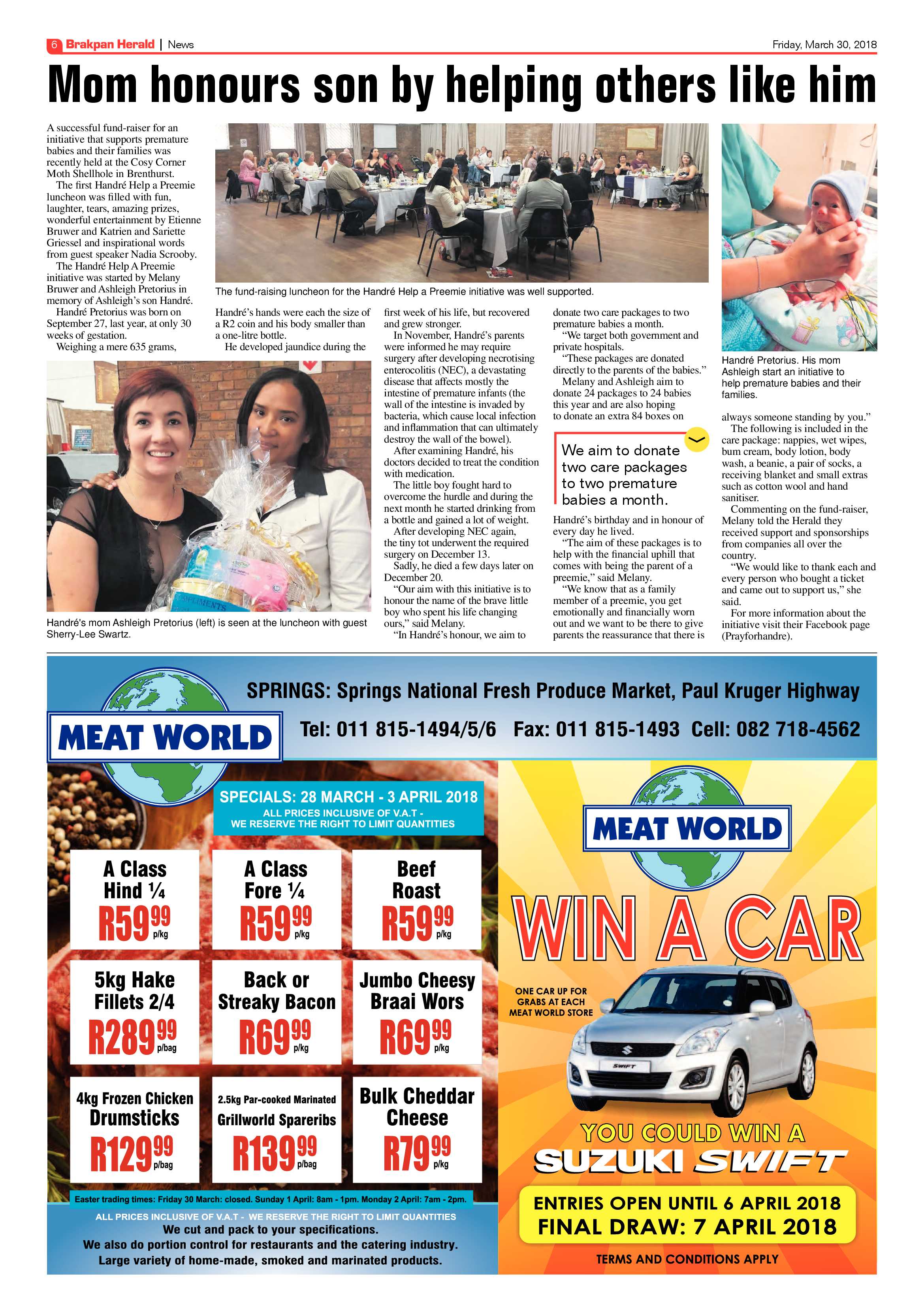 Brakpan Herald 30 March 2018 page 6