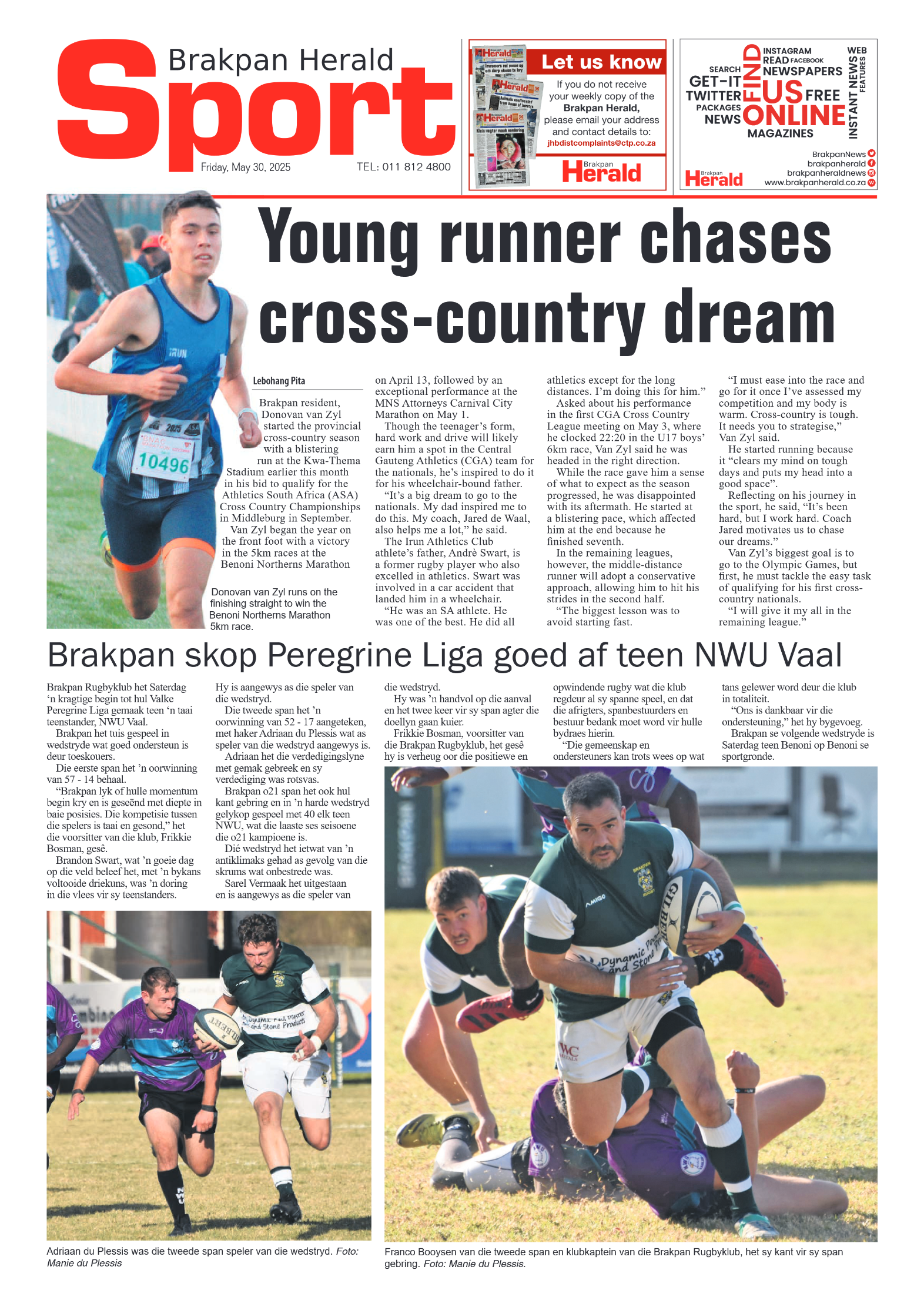Brakpan Herald 30 May 2025 page 8