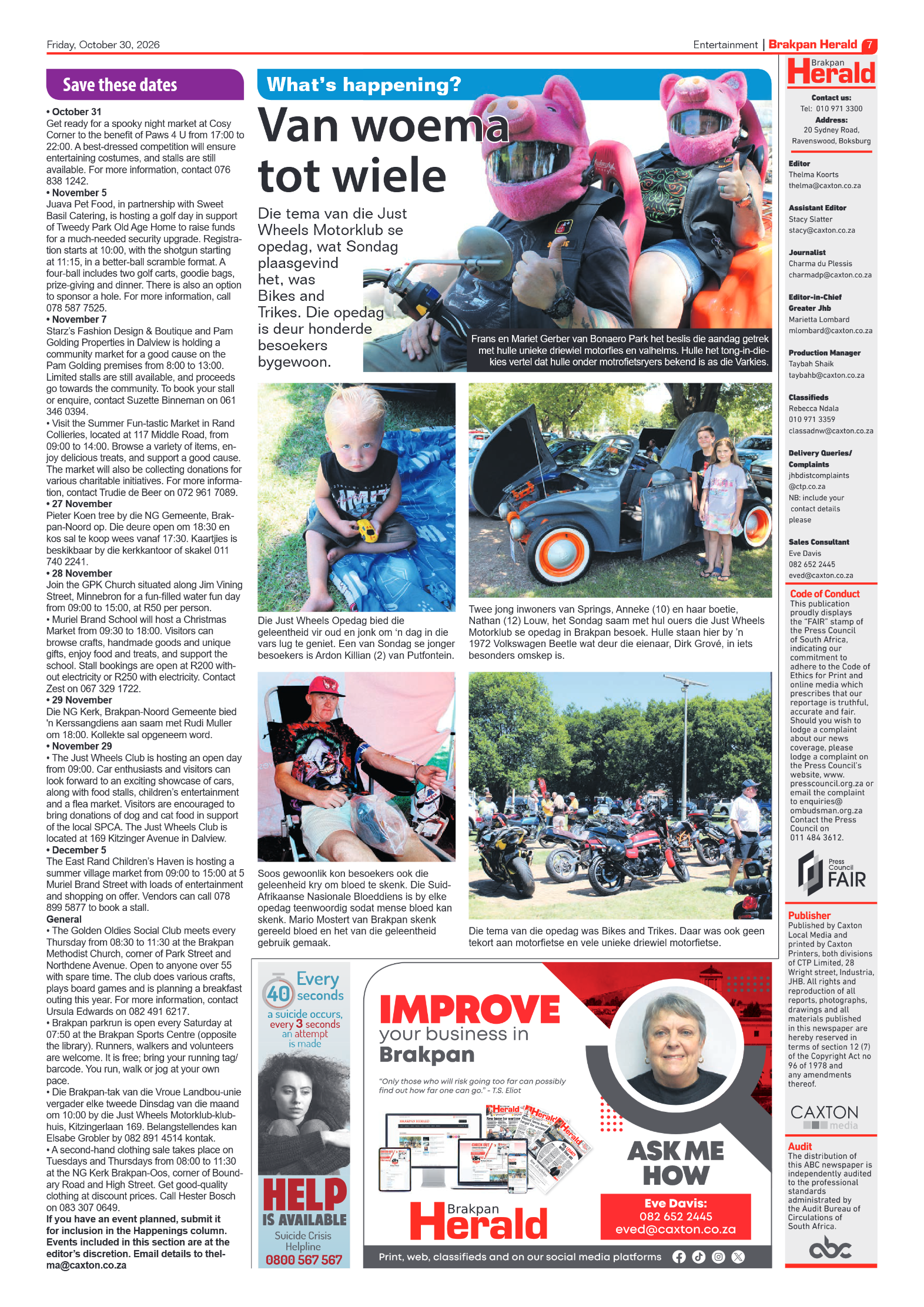 Brakpan Herald 30 October 2026 page 7