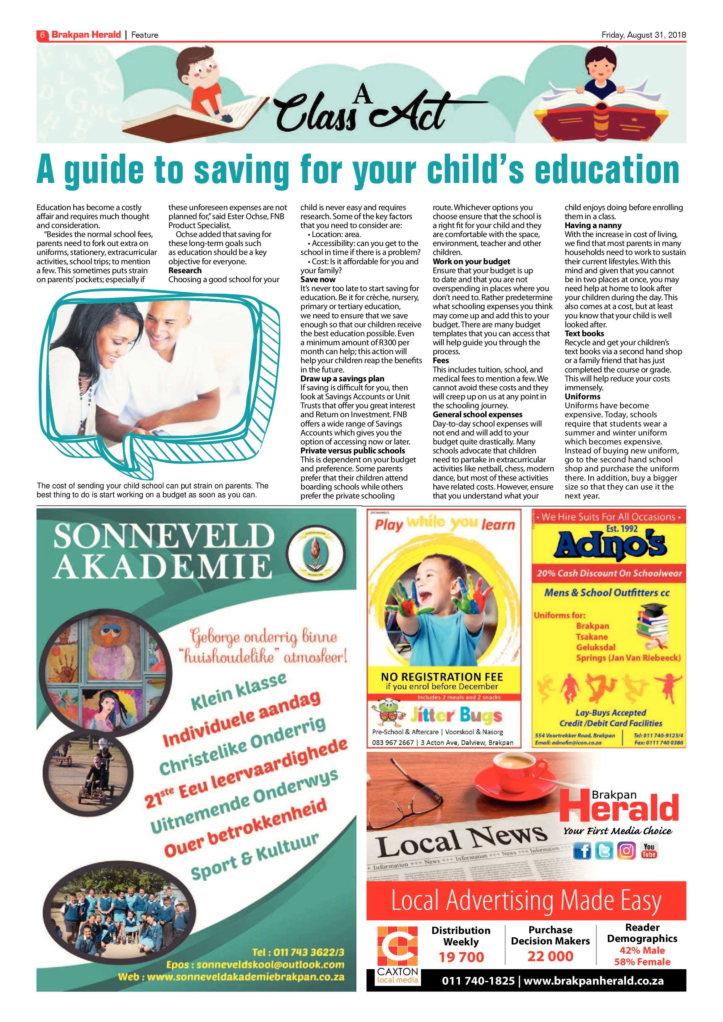 Brakpan Herald 31 August 2018 page 6