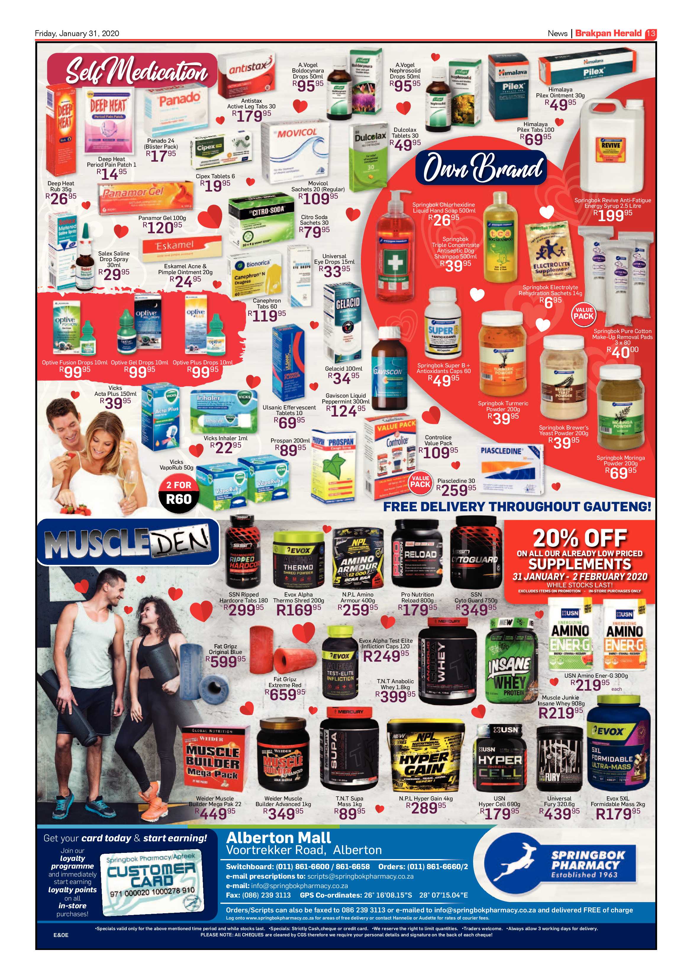 Brakpan Herald 31 January 2020 page 13