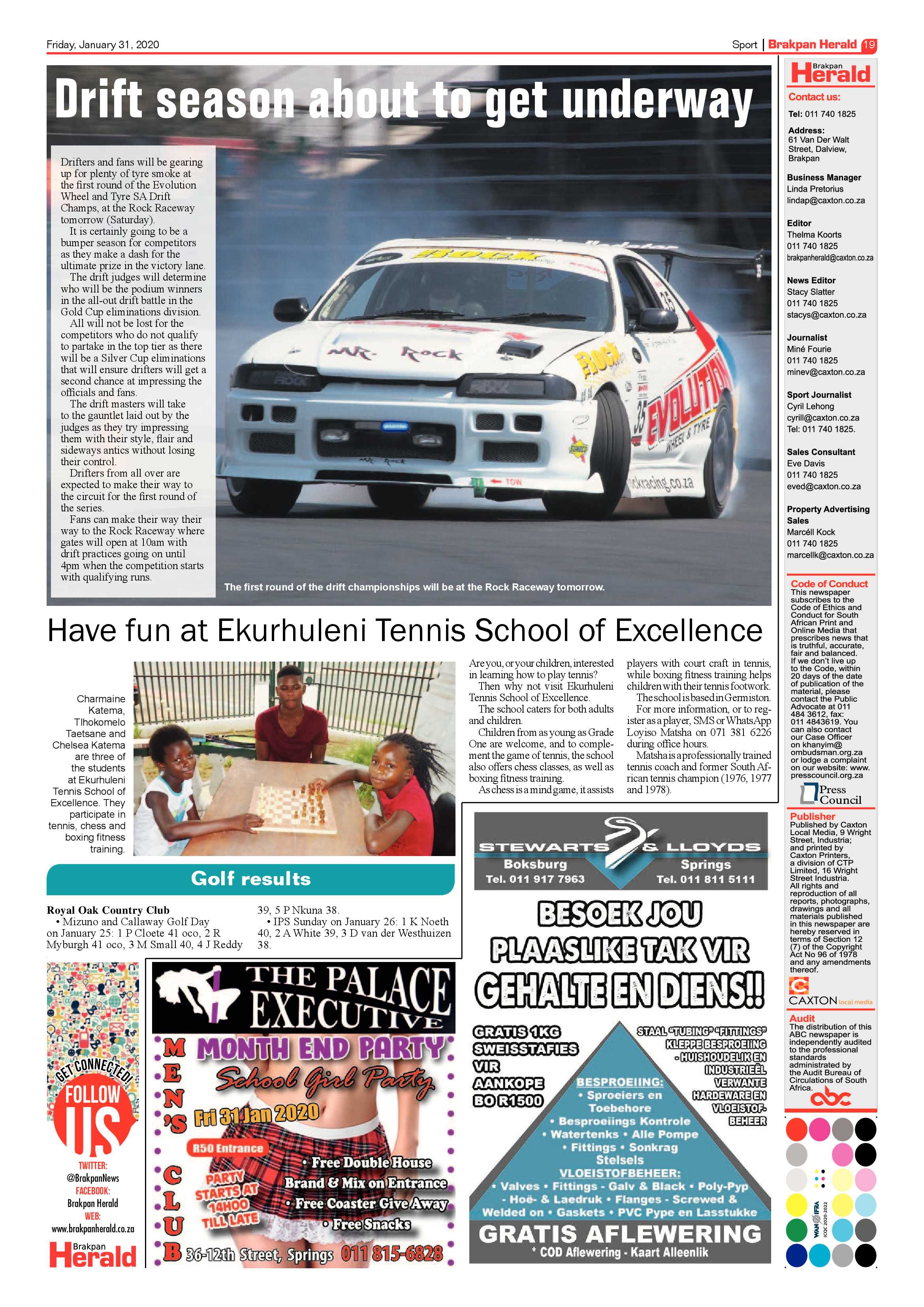 Brakpan Herald 31 January 2020 page 19