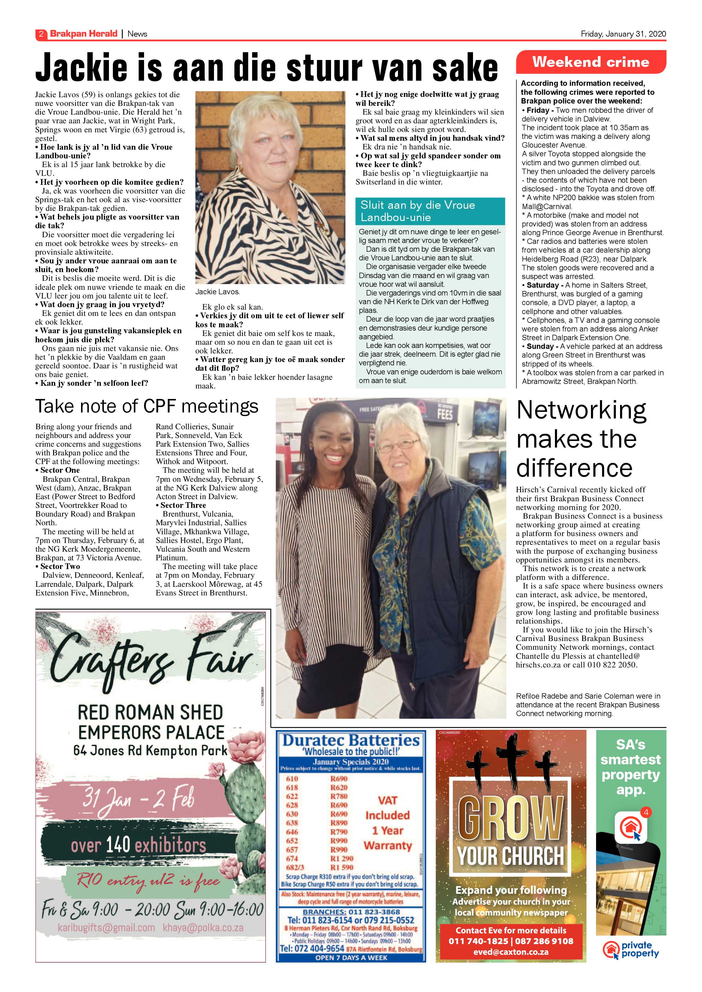 Brakpan Herald 31 January 2020 page 2