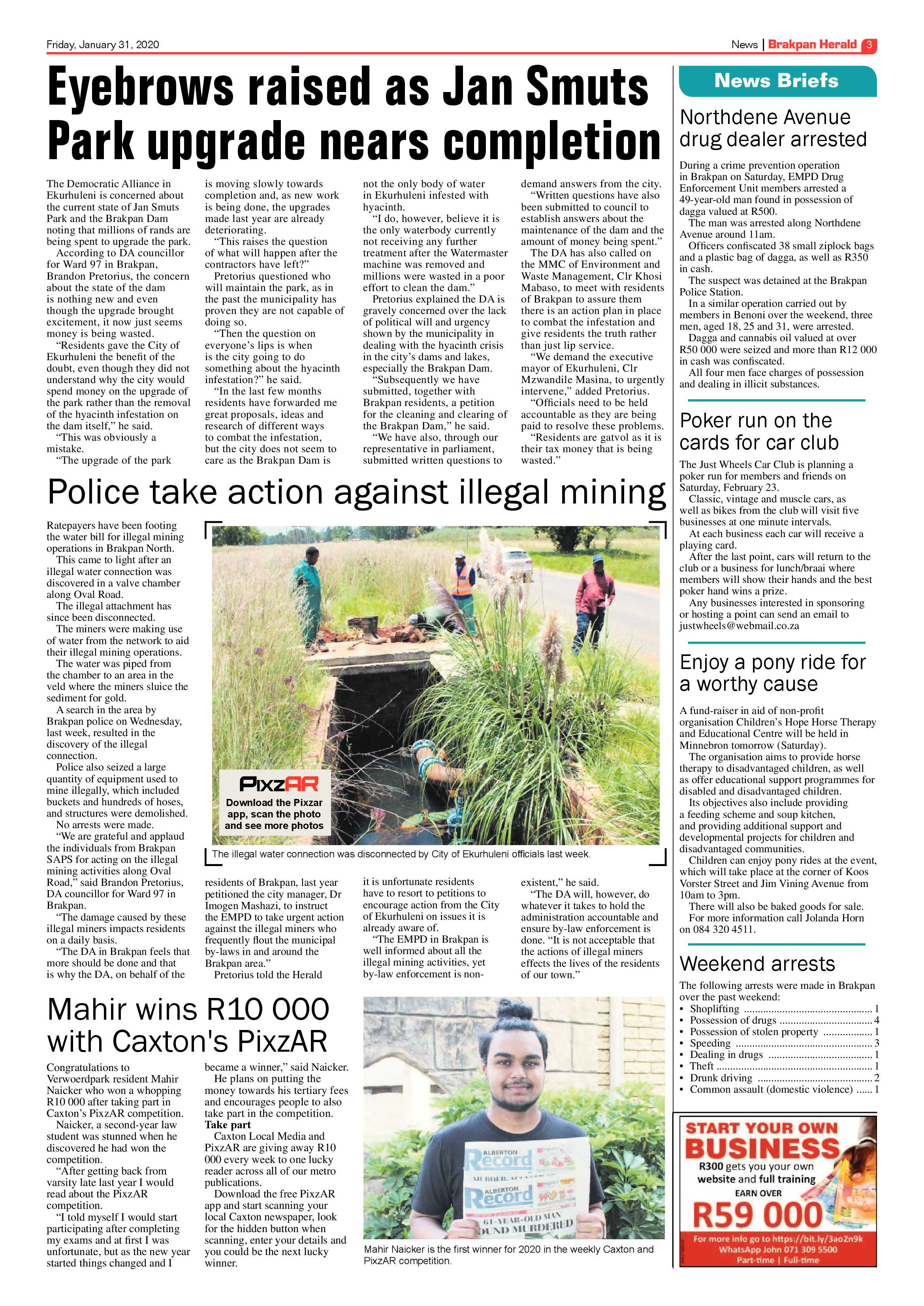 Brakpan Herald 31 January 2020 page 3