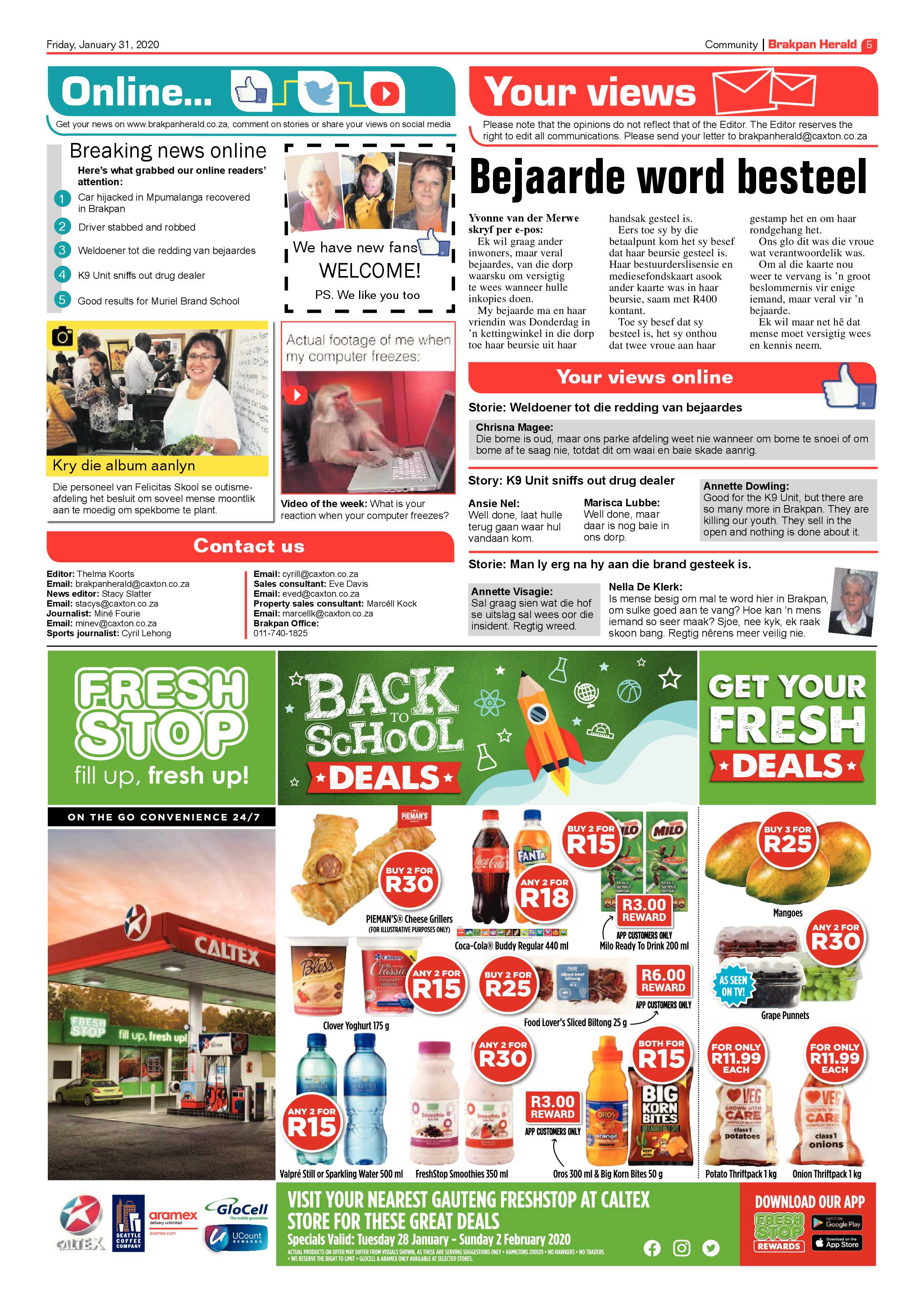 Brakpan Herald 31 January 2020 page 5