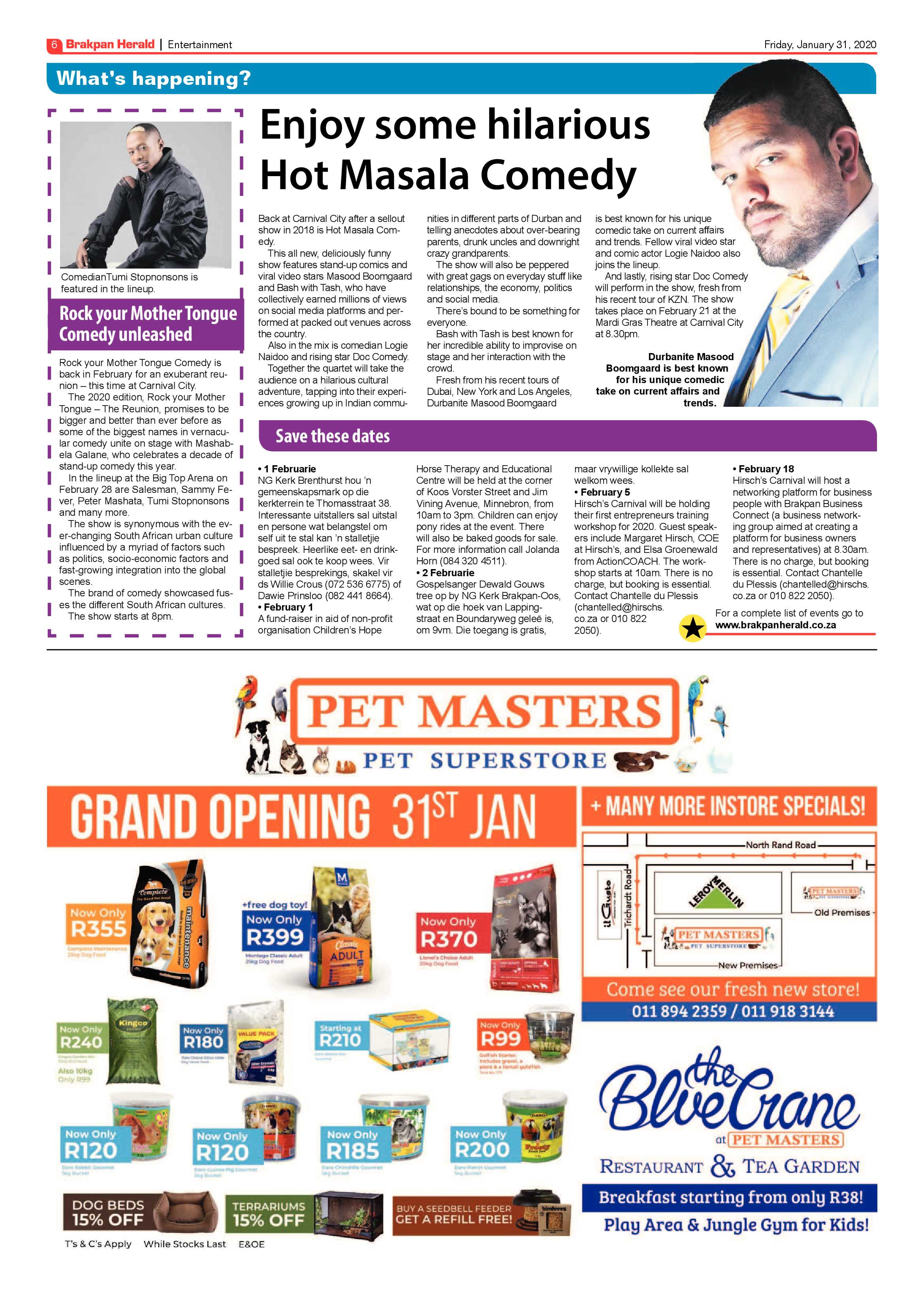 Brakpan Herald 31 January 2020 page 6