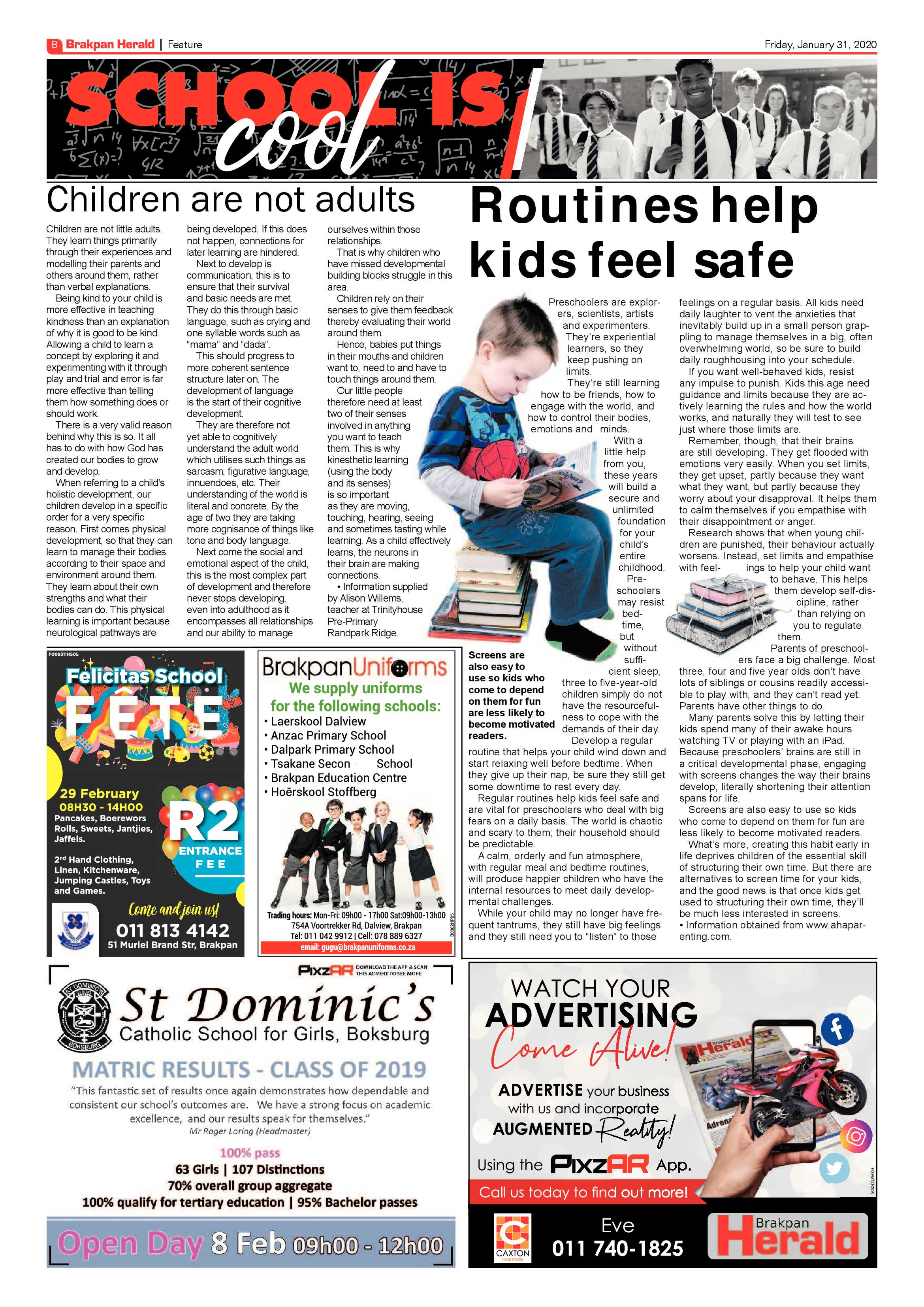 Brakpan Herald 31 January 2020 page 8