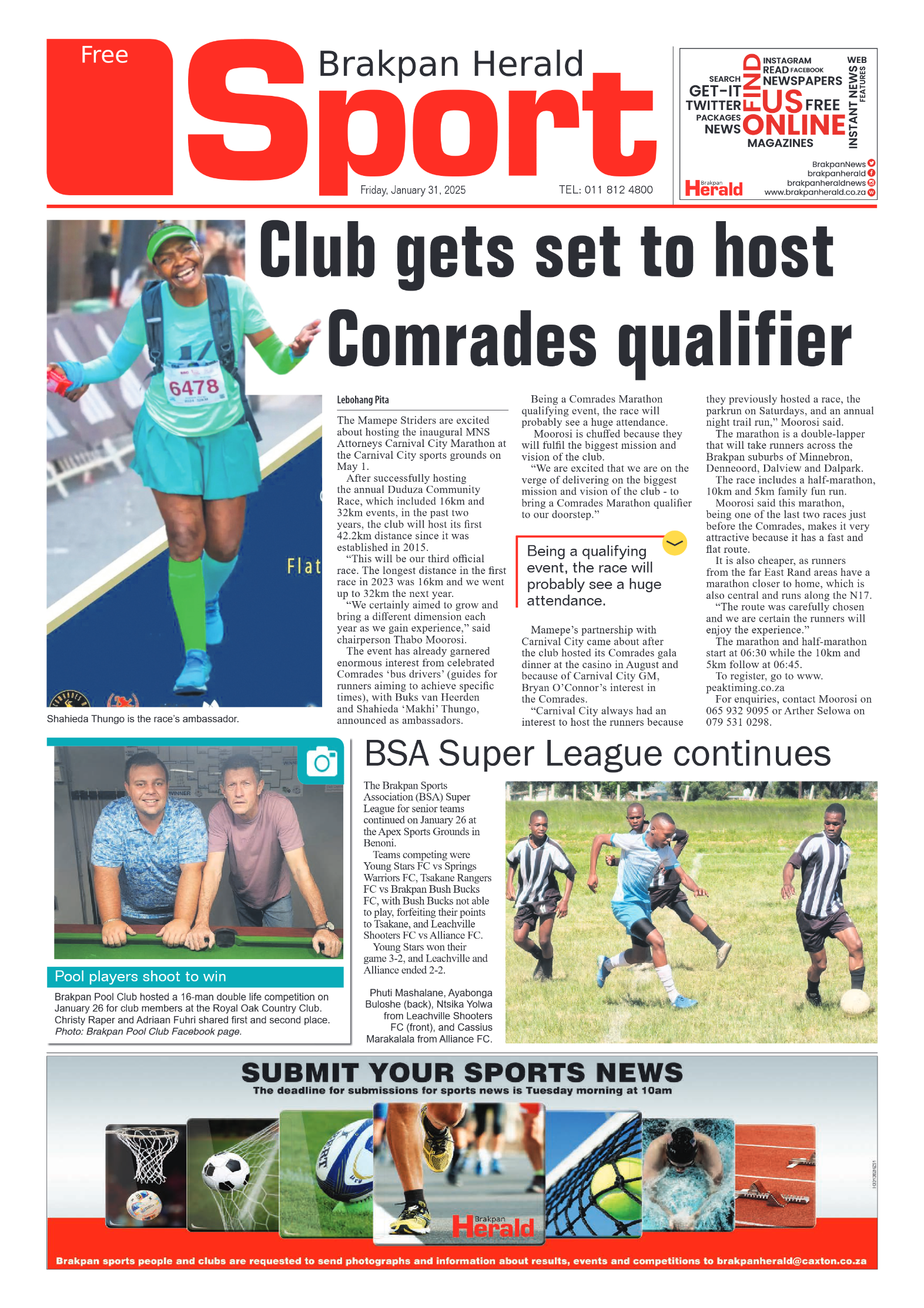 Brakpan Herald 31 January 2025 page 12