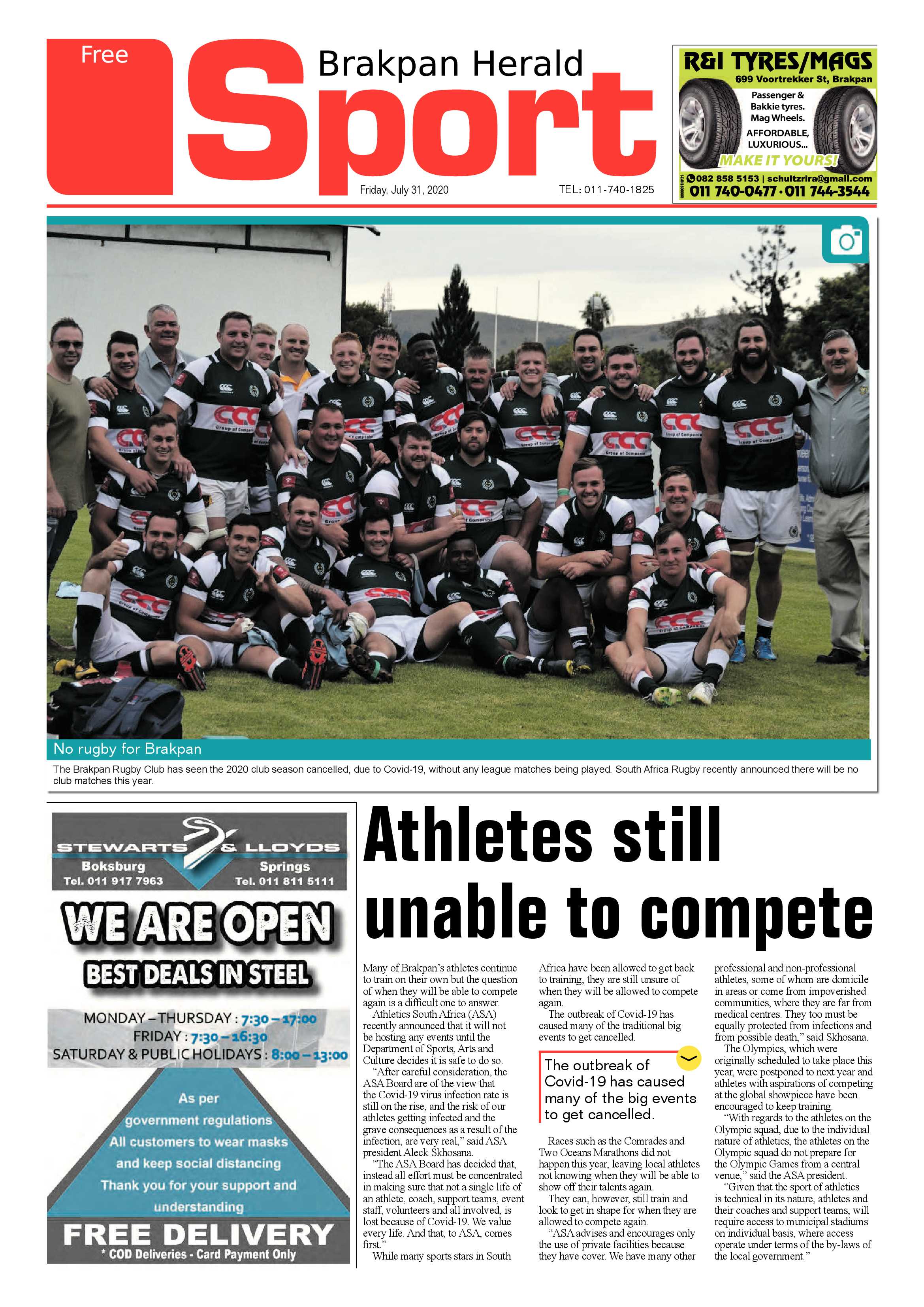 Brakpan Herald 31 July 2020 page 16