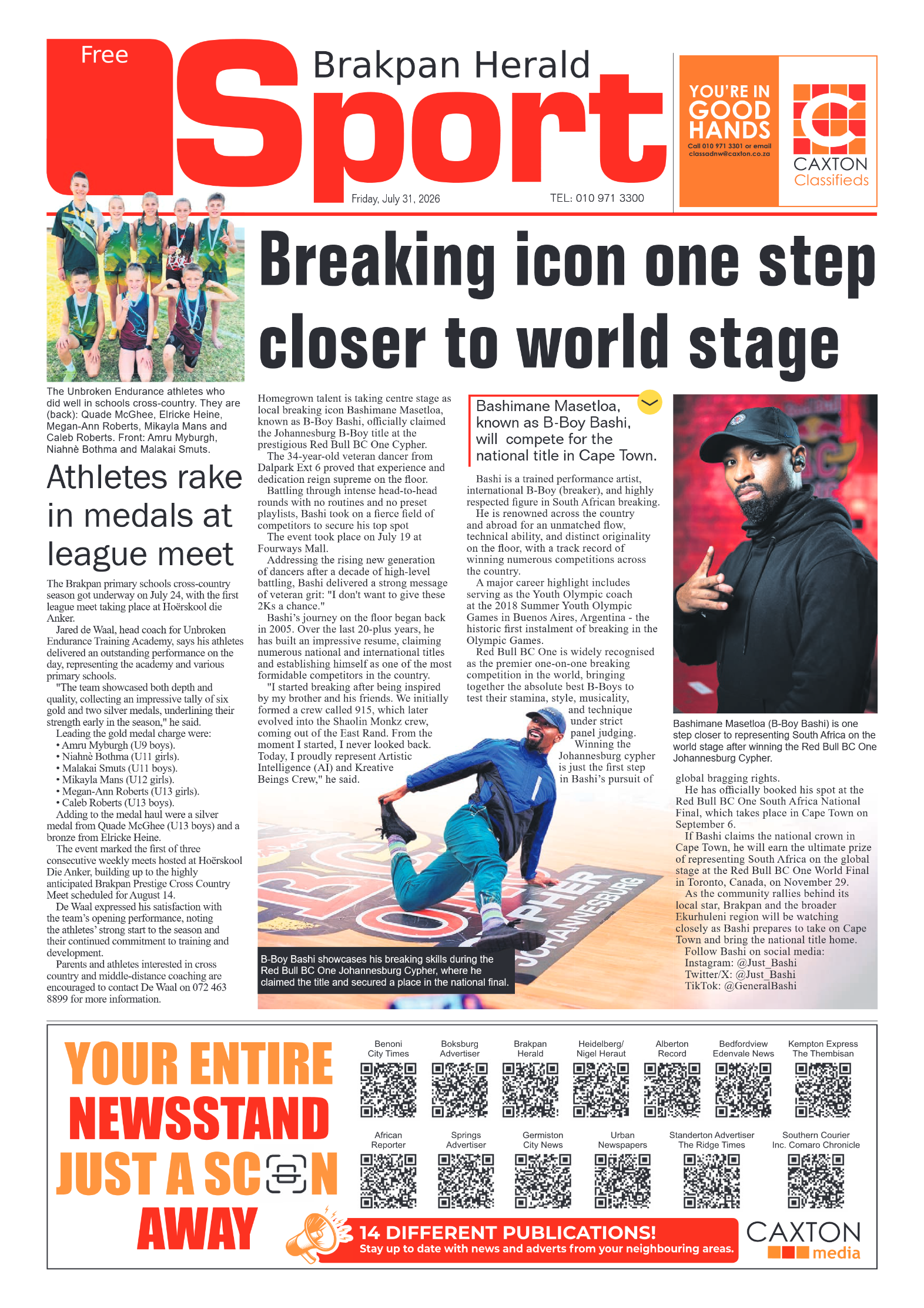 Brakpan Herald 31 July 2026 page 20