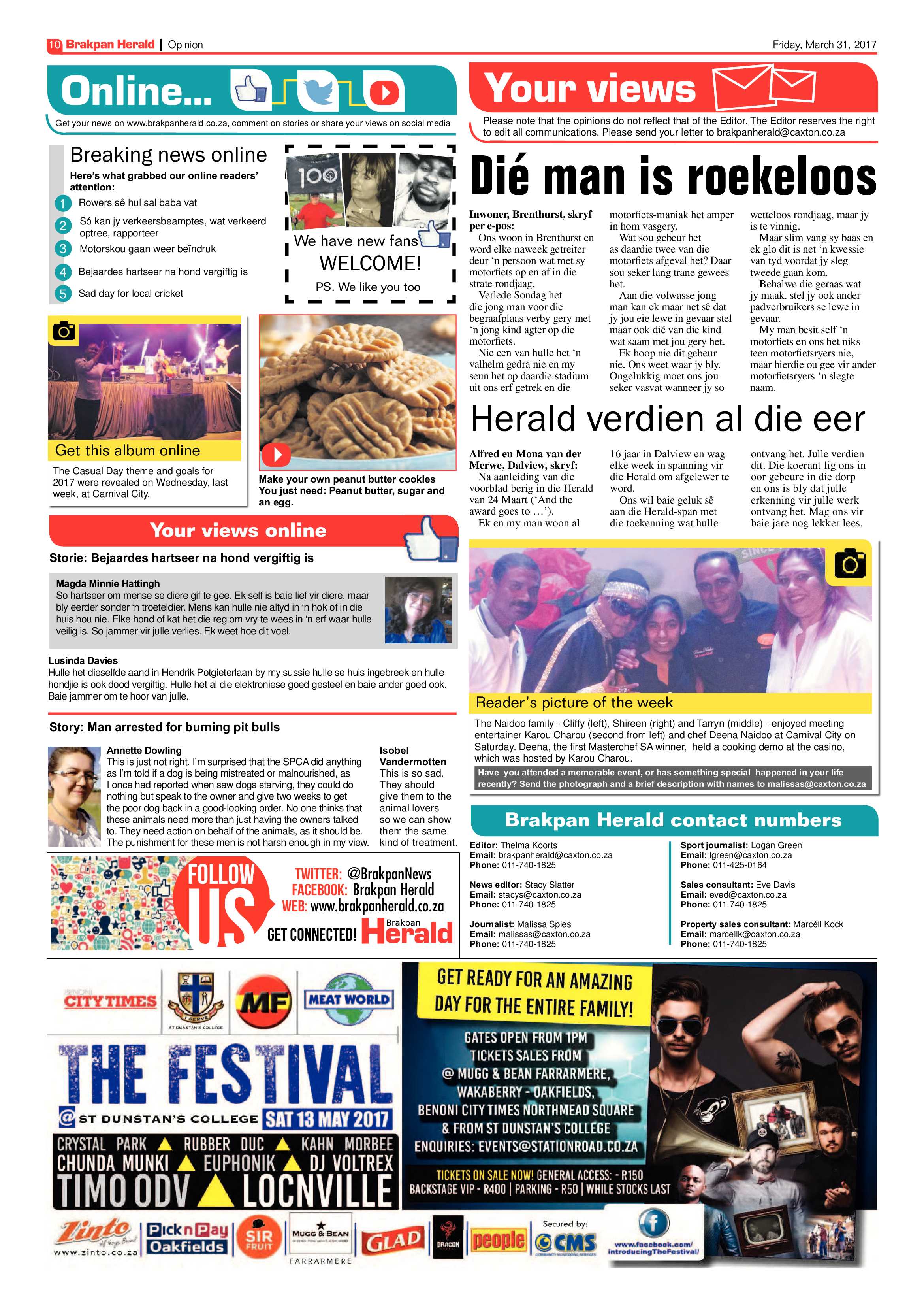 Brakpan Herald 31 March 2017 page 10