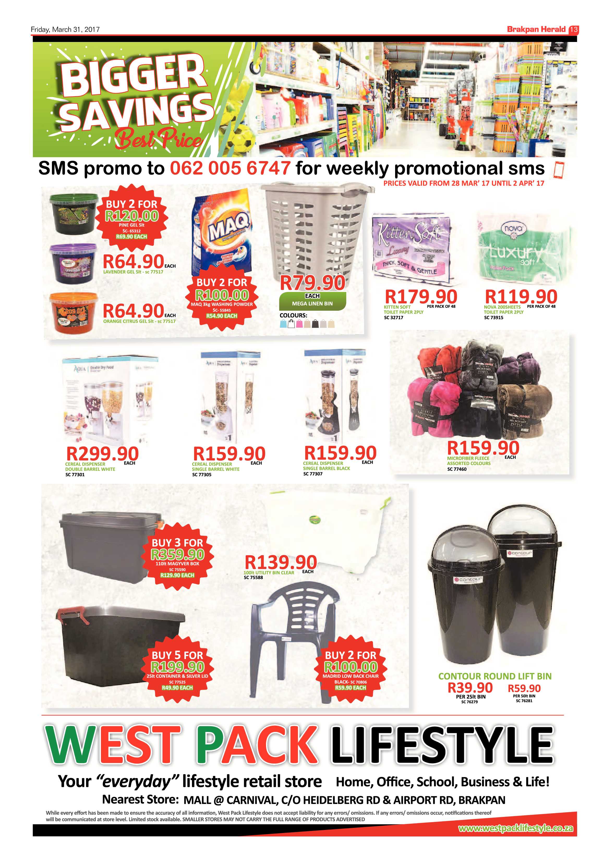 Brakpan Herald 31 March 2017 page 13