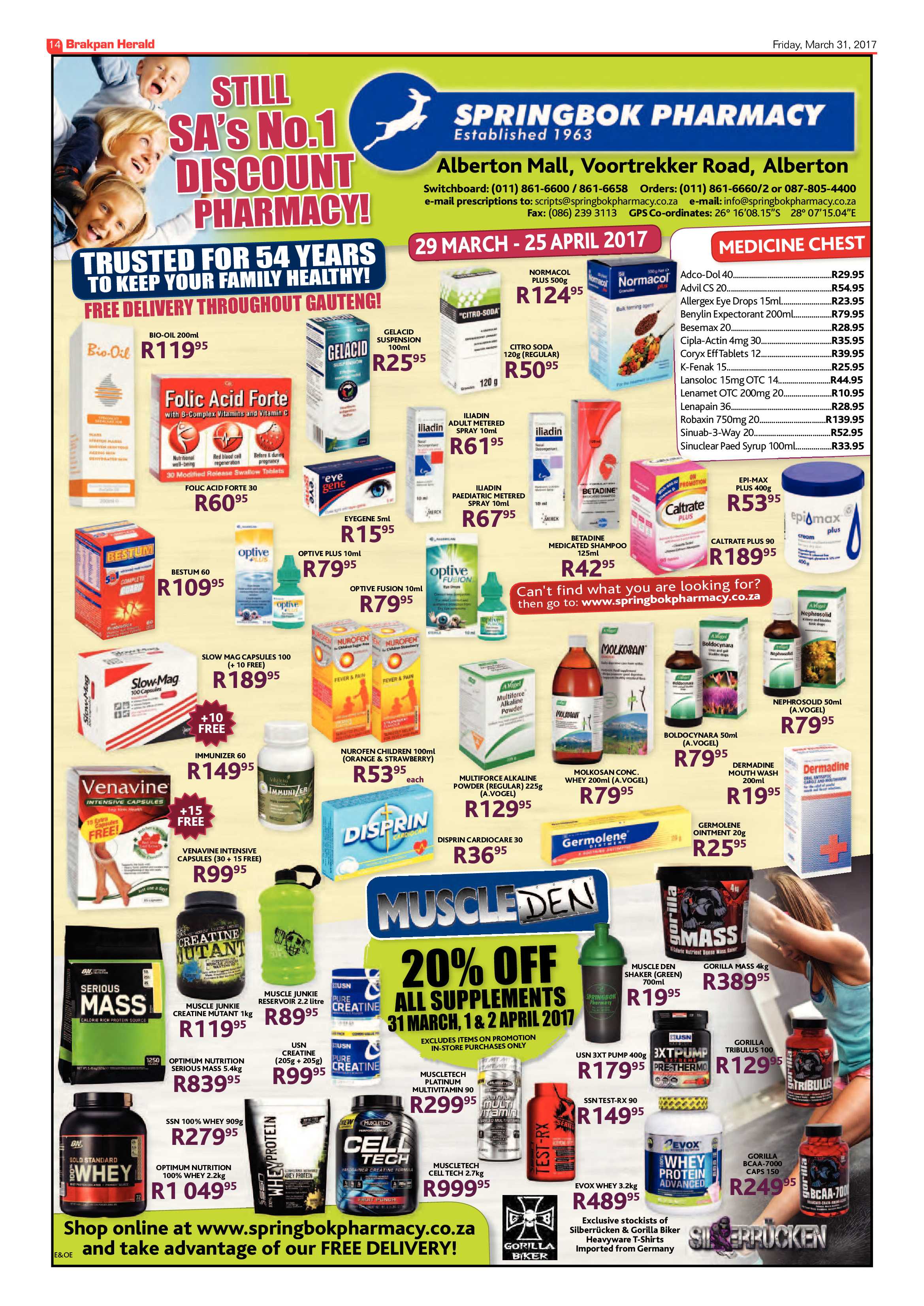 Brakpan Herald 31 March 2017 page 14