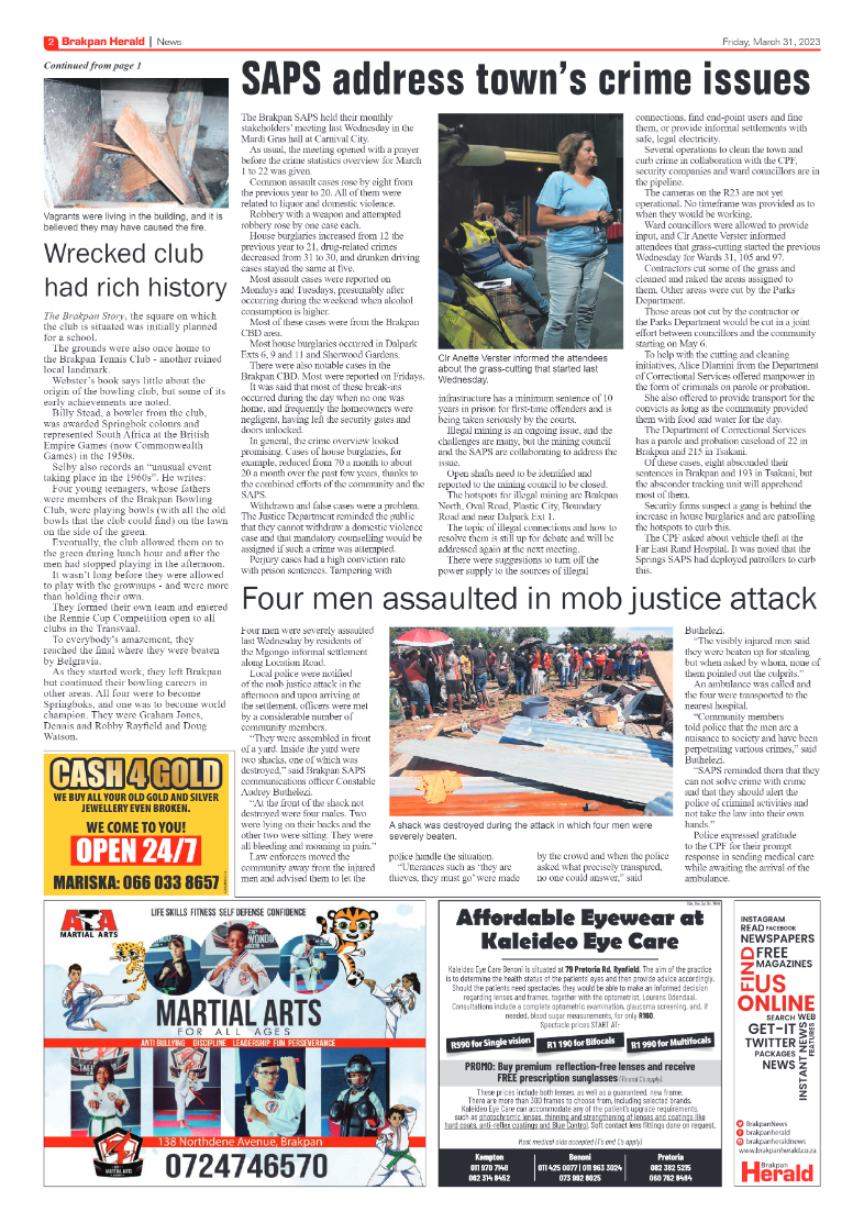 Brakpan Herald 31 March 2022 page 2