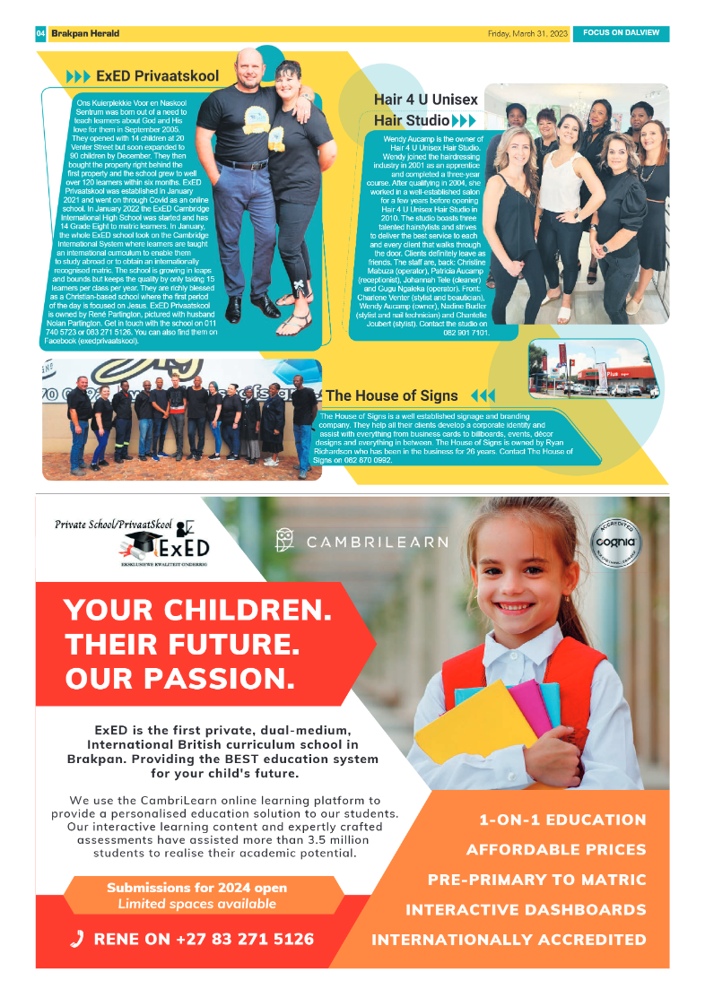 Brakpan Herald 31 March 2022 page 4
