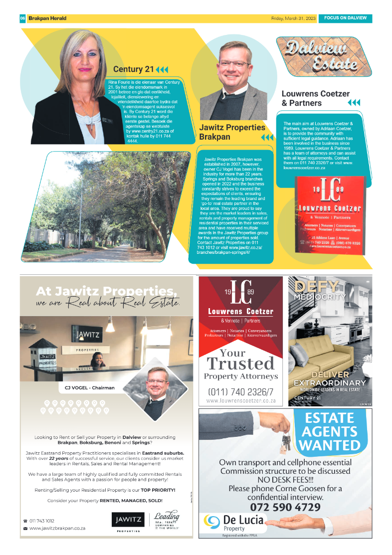 Brakpan Herald 31 March 2022 page 6
