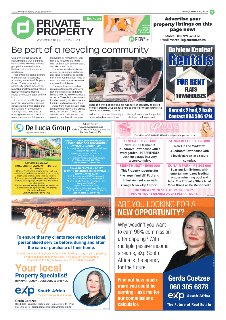 Brakpan Herald 31 March 2022 page 9