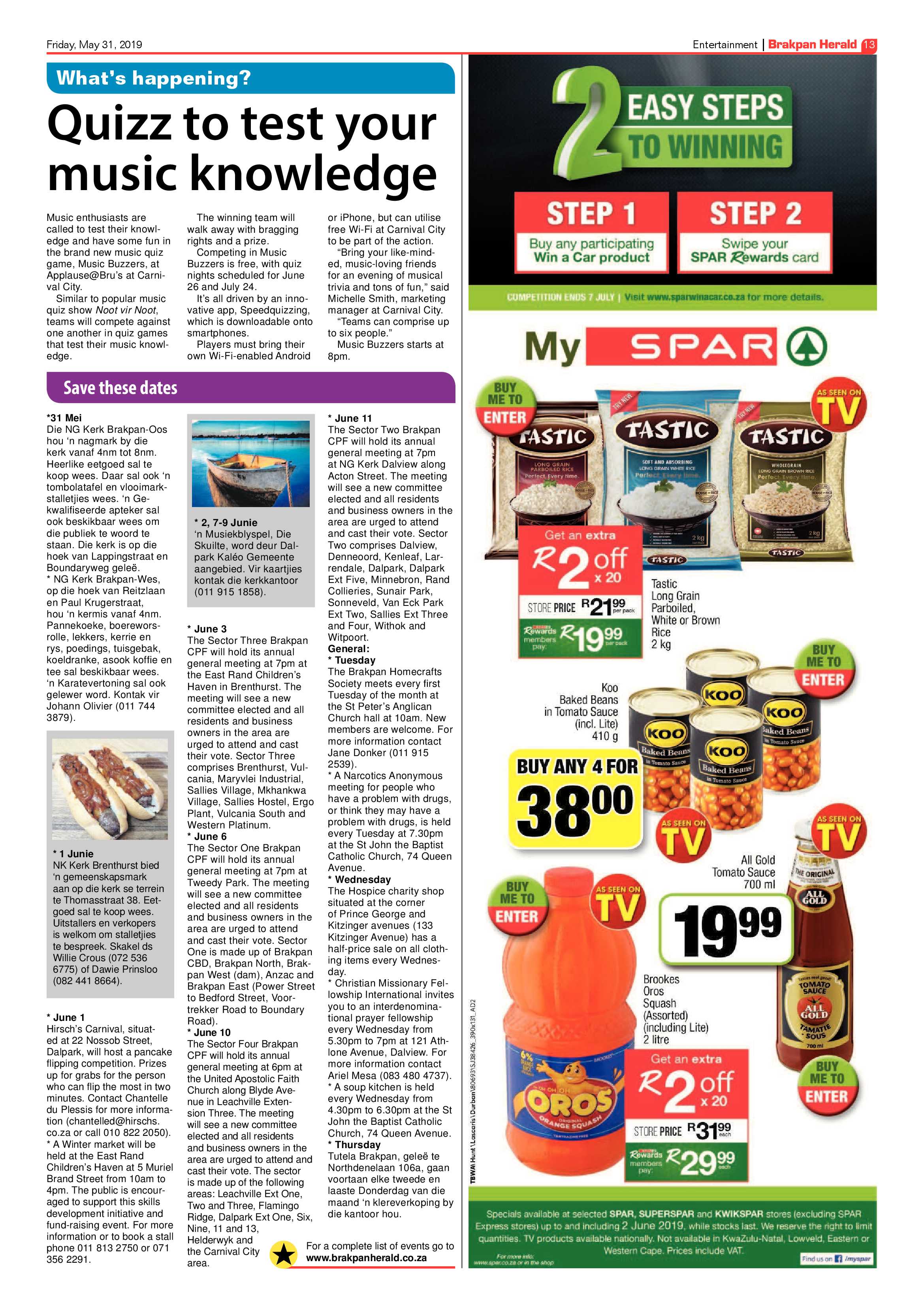 Brakpan Herald 31 May 2019 page 13
