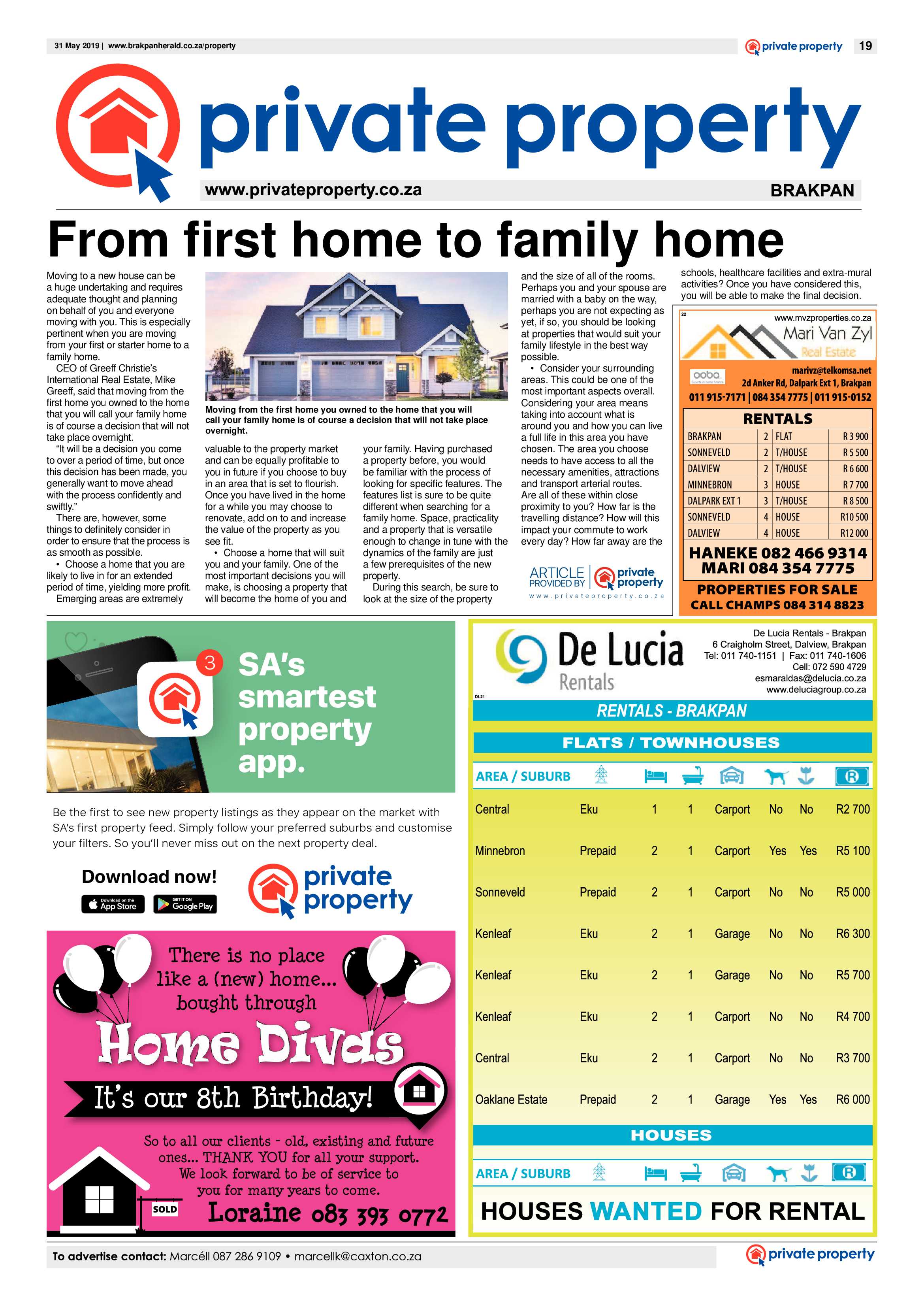 Brakpan Herald 31 May 2019 page 19