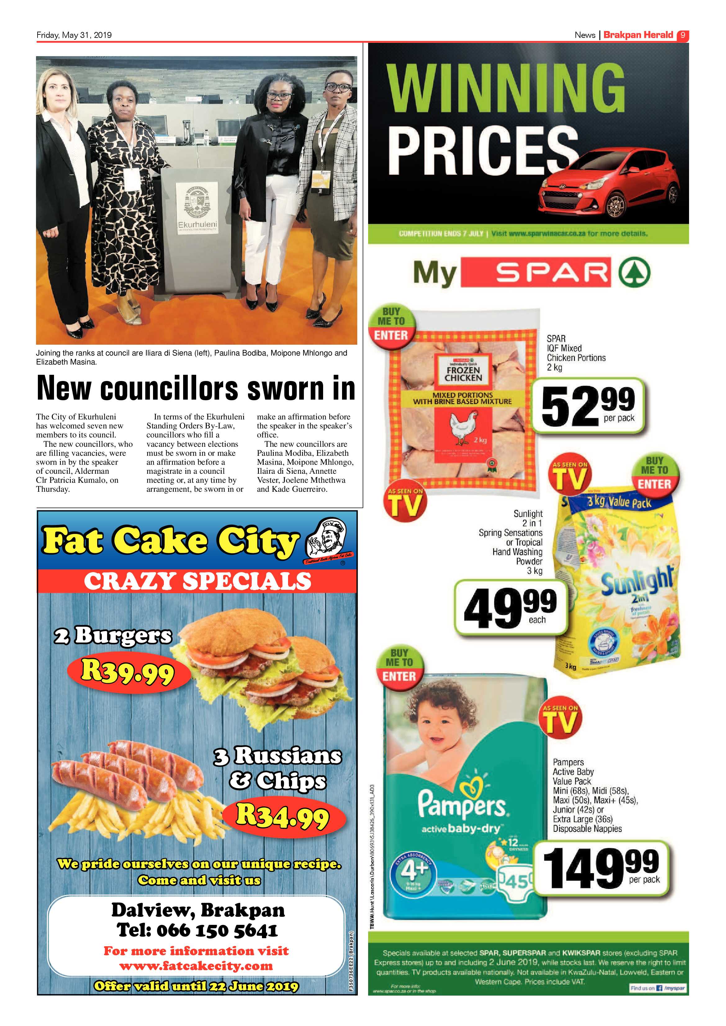 Brakpan Herald 31 May 2019 page 9