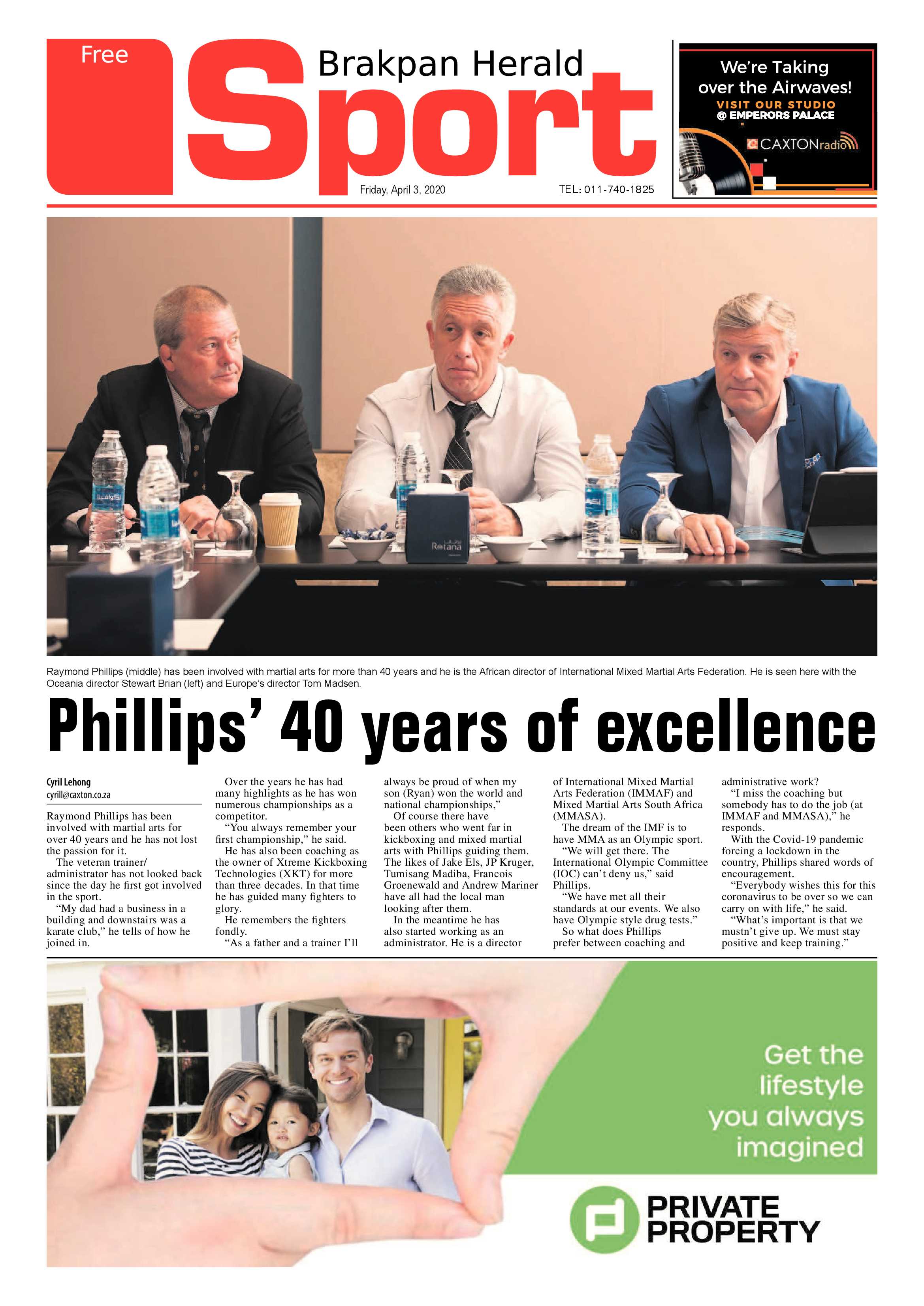 Brakpan Herald 3 April 2020 page 8