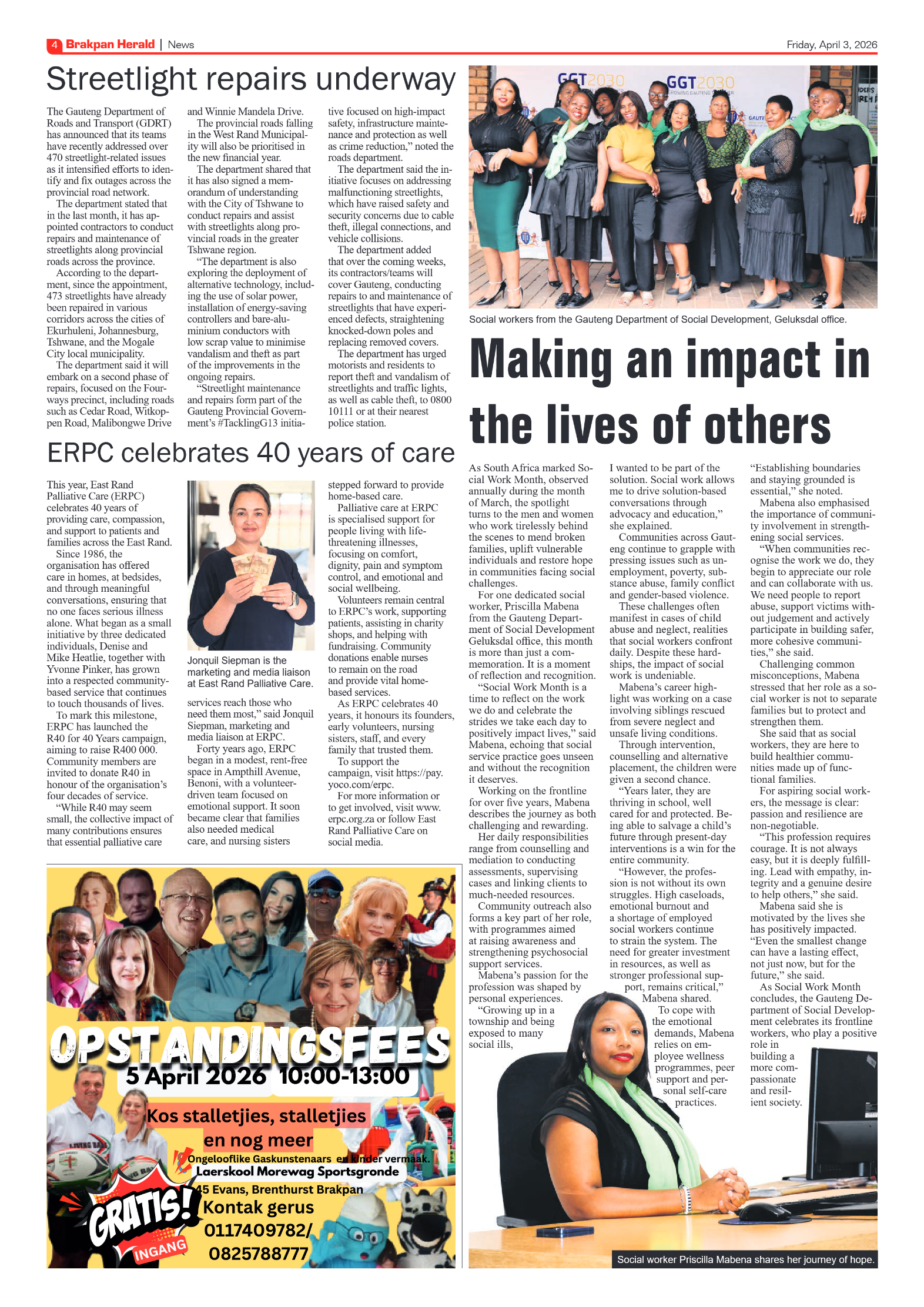 Brakpan Herald 3 April 2026 page 4