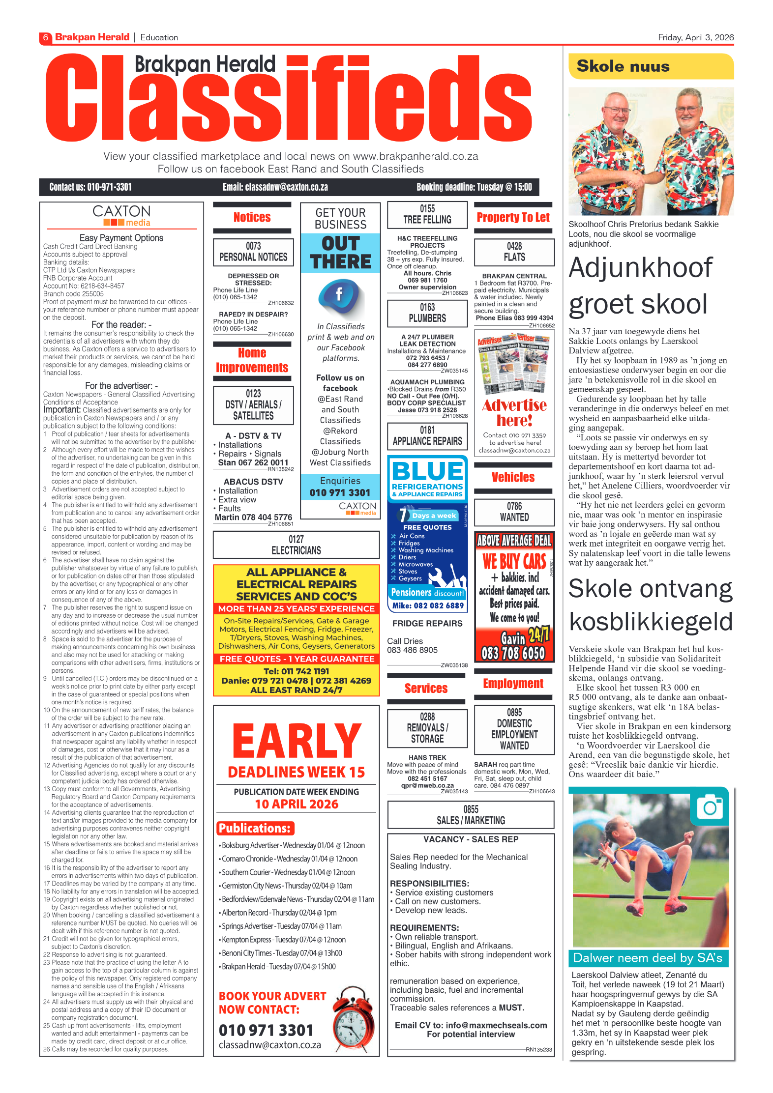 Brakpan Herald 3 April 2026 page 6
