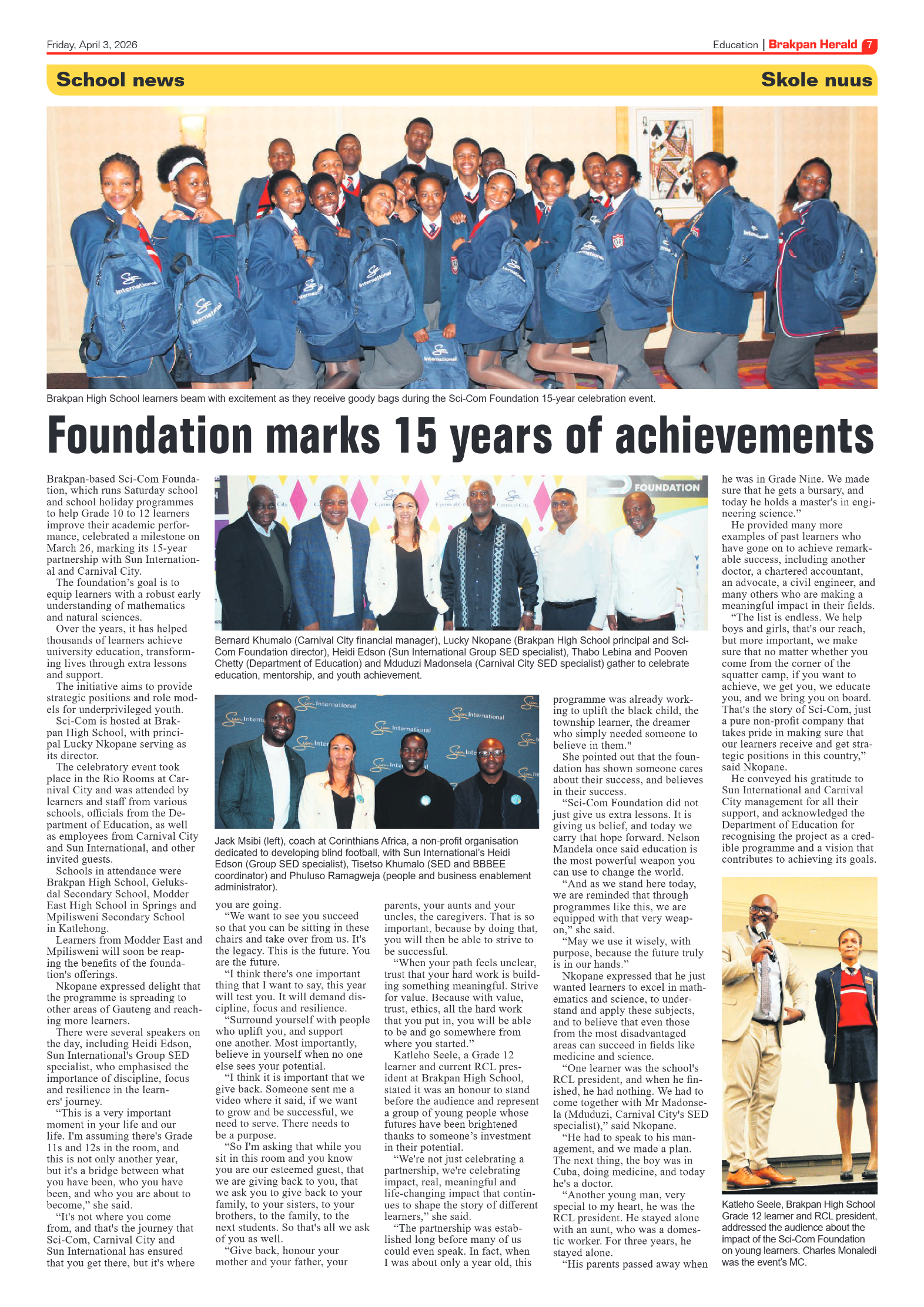 Brakpan Herald 3 April 2026 page 7