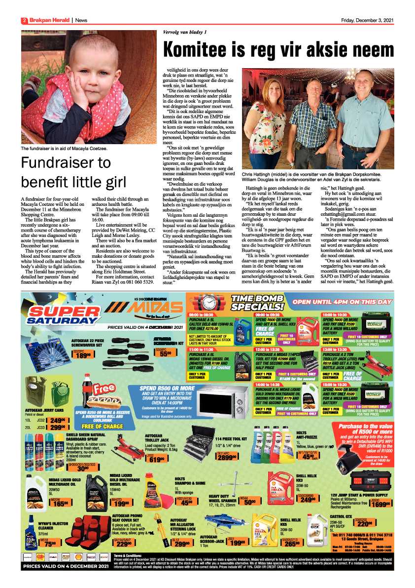 Brakpan Herald 3 December 2021 page 2