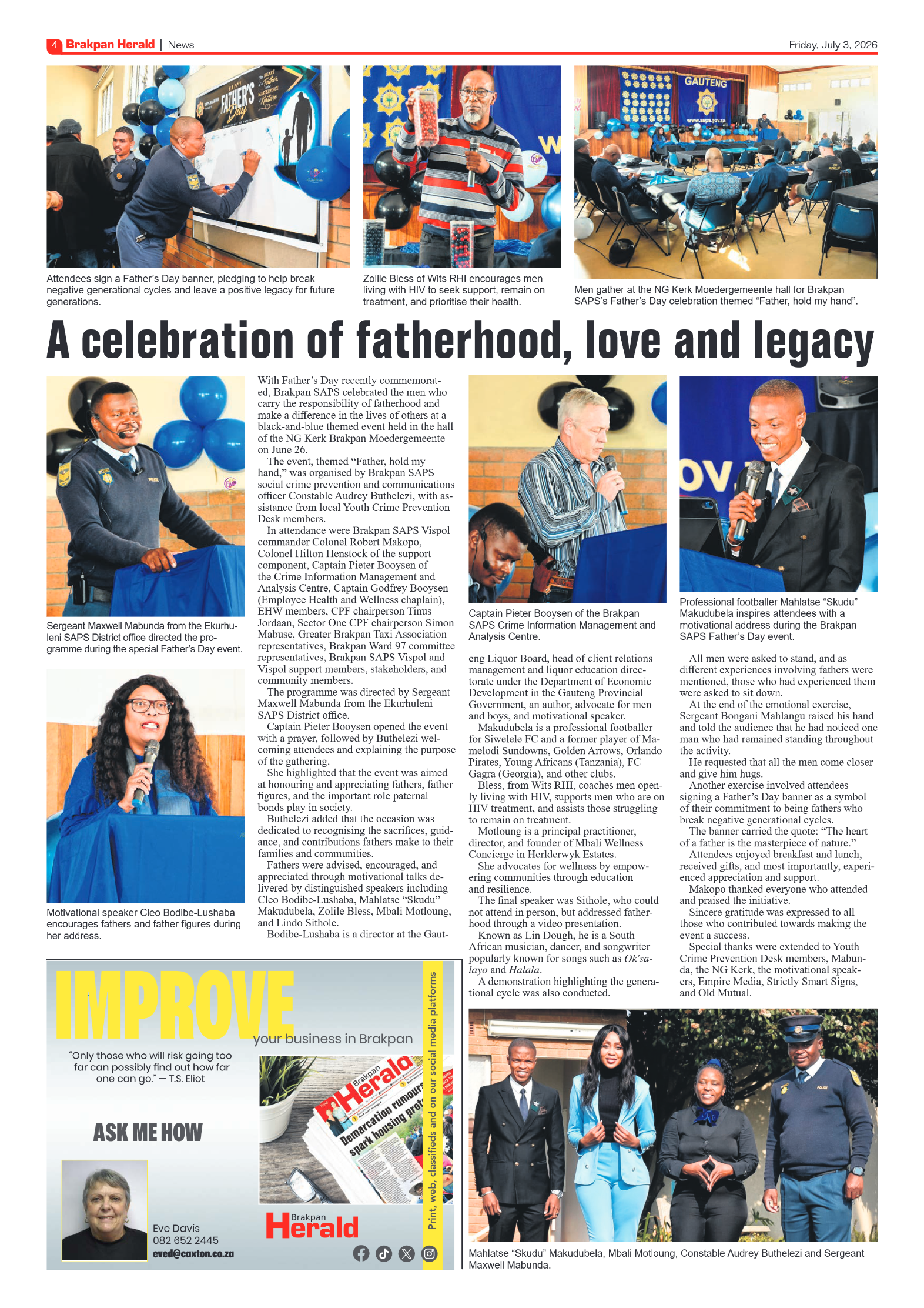 Brakpan Herald 3 July 2026 page 4