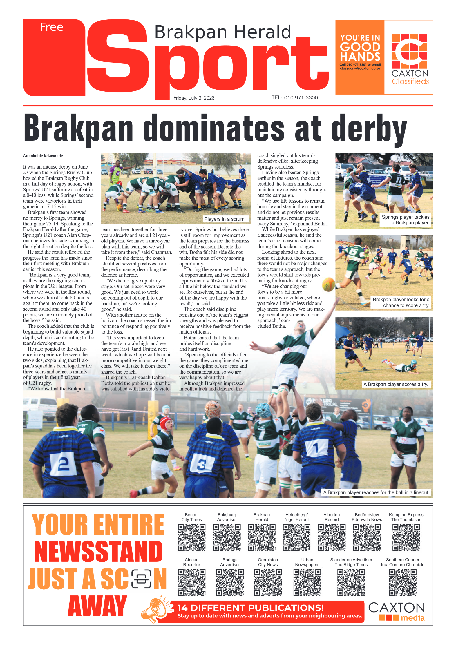 Brakpan Herald 3 July 2026 page 8