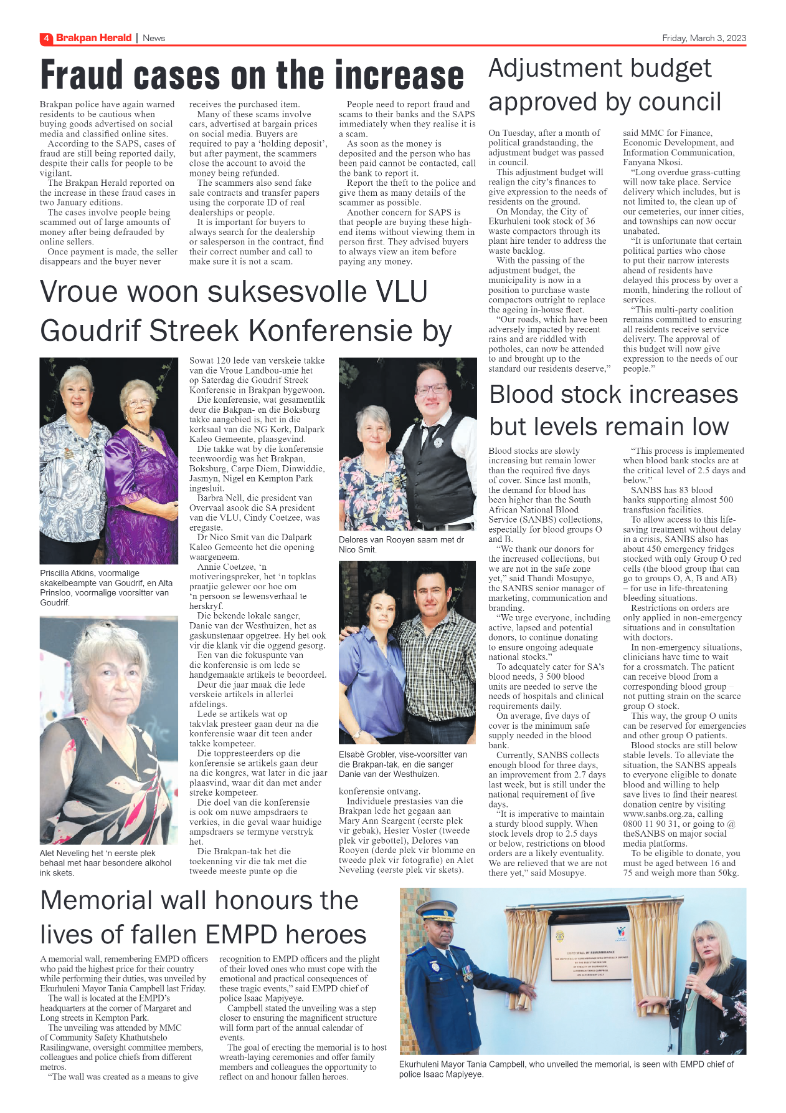 Brakpan Herald 3 March 2022 page 4