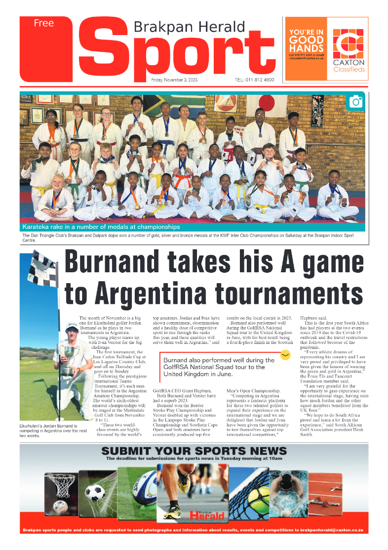 Brakpan Herald 3 November 2023 page 8