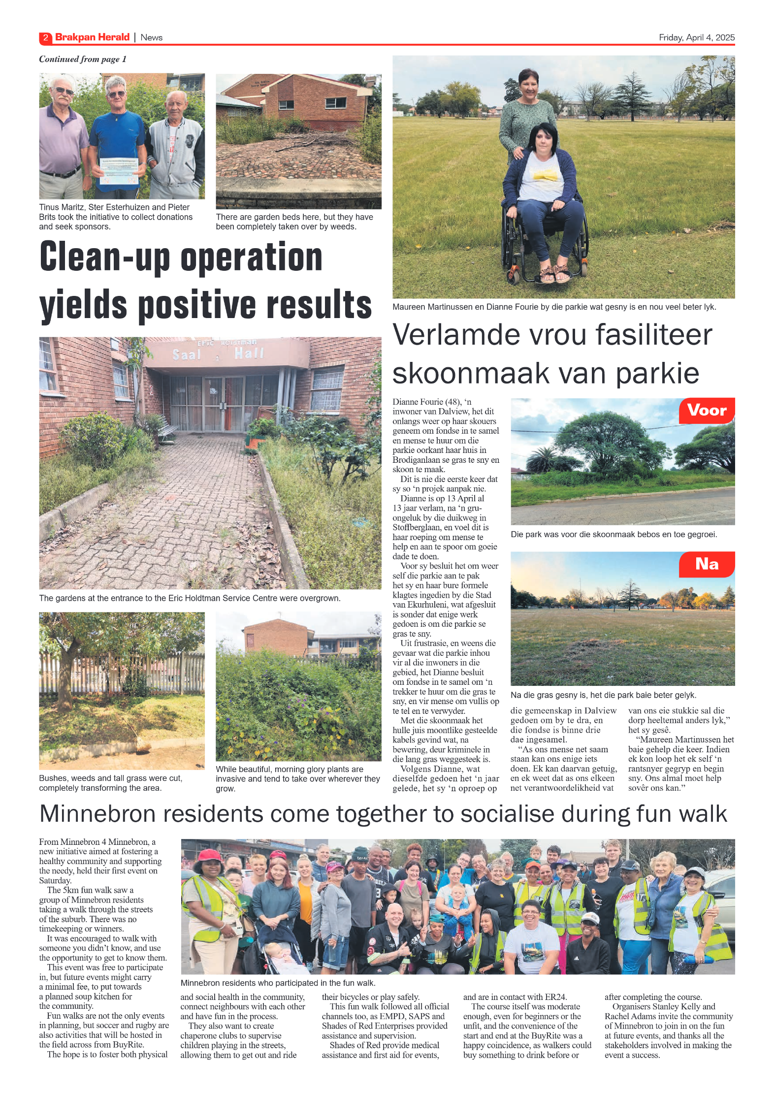 Brakpan Herald 4 April 2025 page 2