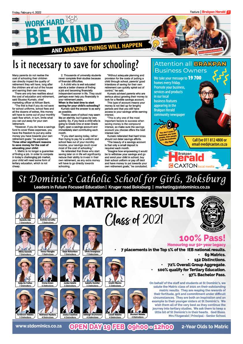Brakpan Herald 4 February 2022 page 7