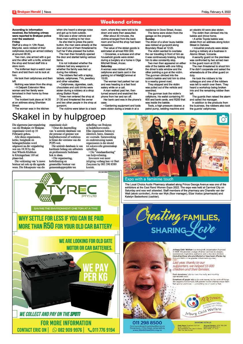 Brakpan Herald 4 February 2022 page 8