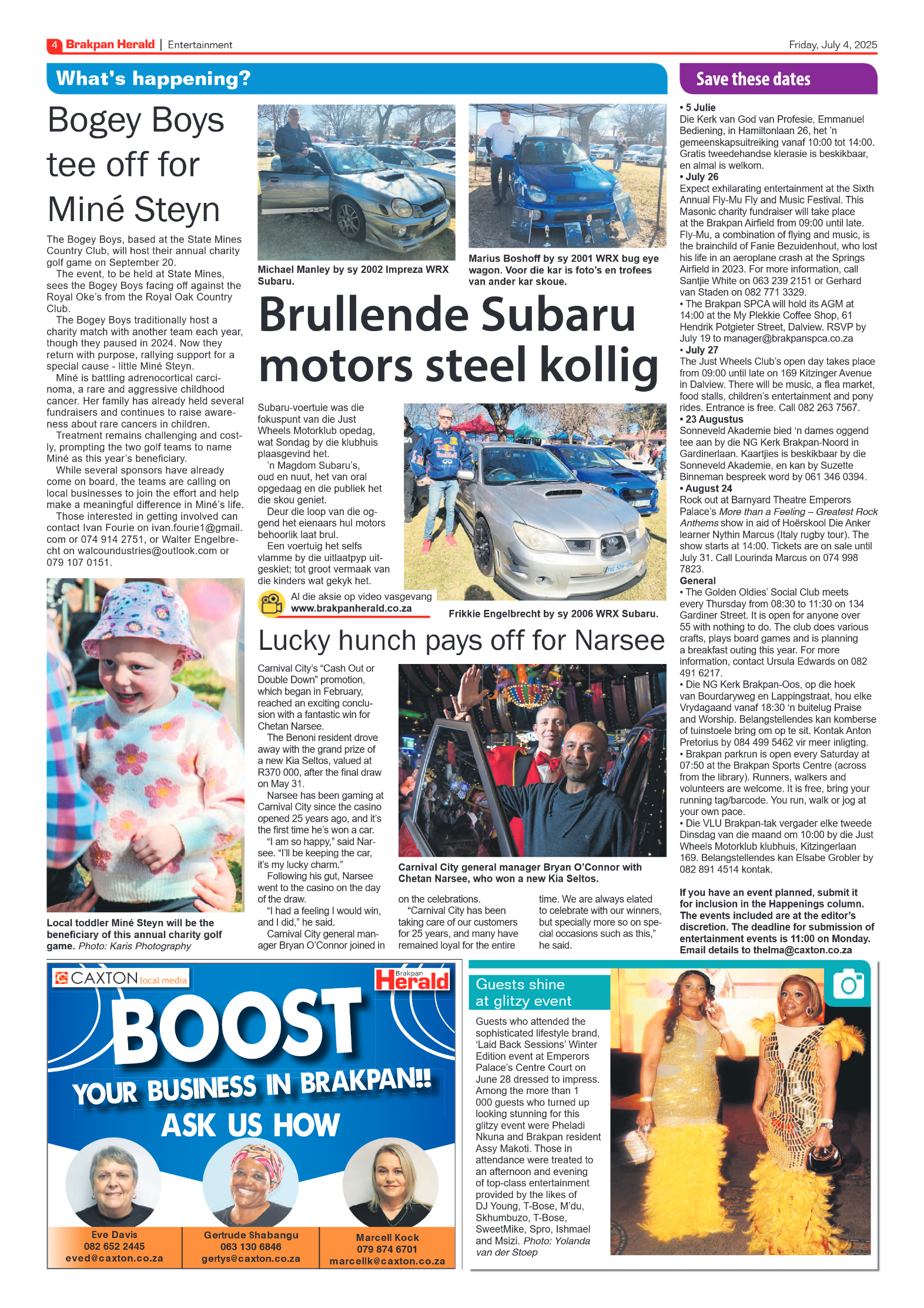 Brakpan Herald 4 July 2025 page 4