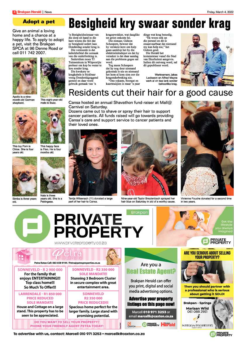 Brakpan Herald 4 March 2022 page 4