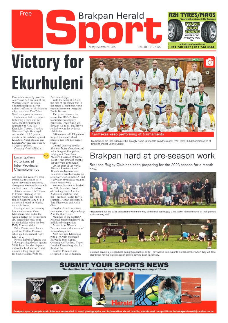 Brakpan Herald 4 Nov 2022 page 8
